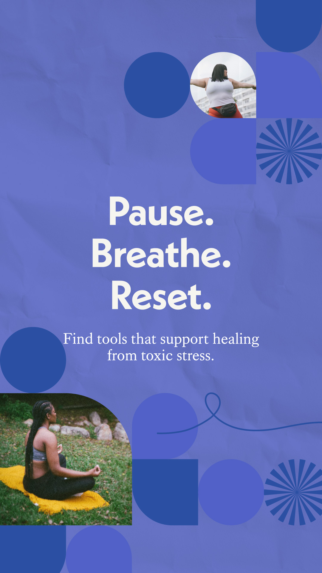 Live Beyond Facebook ad: Calm your nervous system