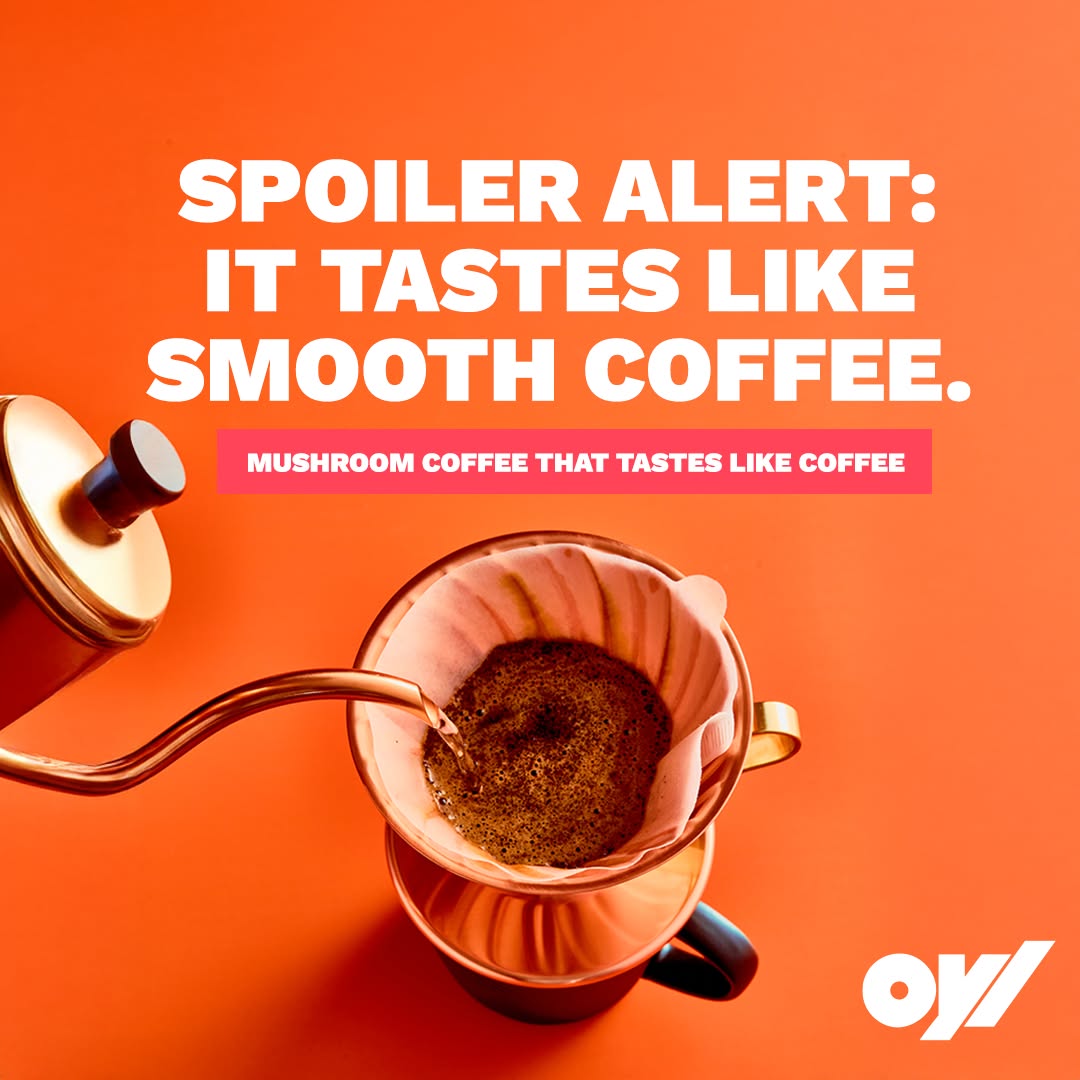 OYL Mushroom Coffee Facebook ad