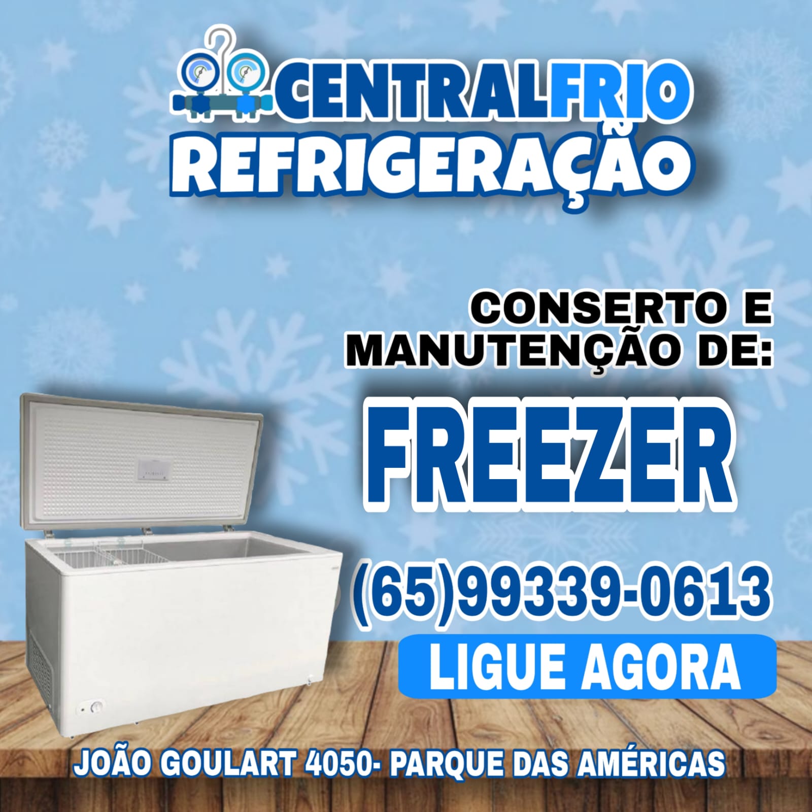 Central Frio de Lucas do Rio Verde Facebook ad: CENTRAL FRIO