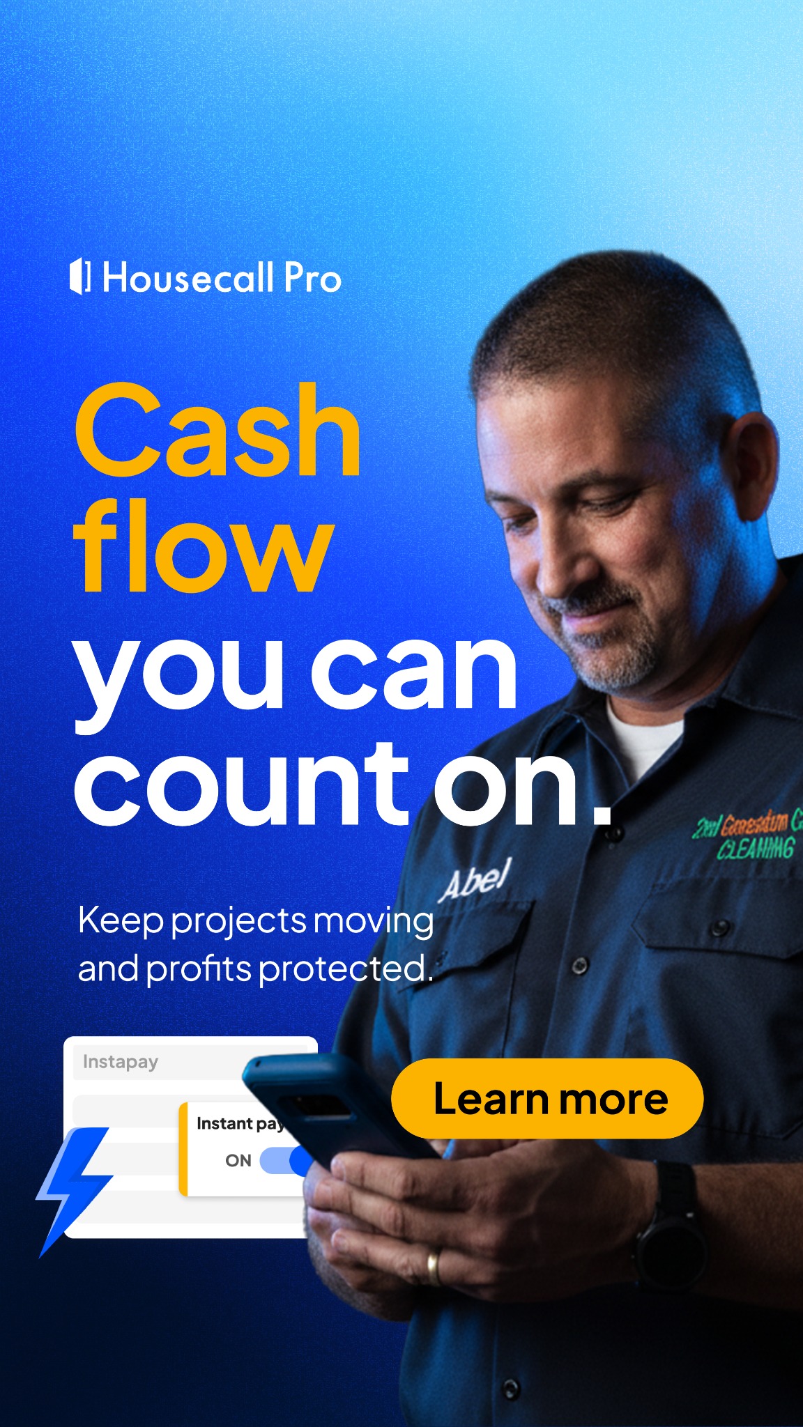 Housecall Pro Facebook ad