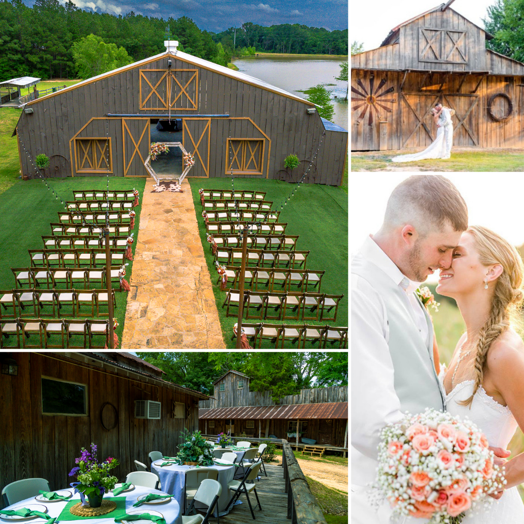 The Farmhouse Retreat Wedding and Event Venue Facebook ad: Looking for a Wedding Venue in East Texas?
