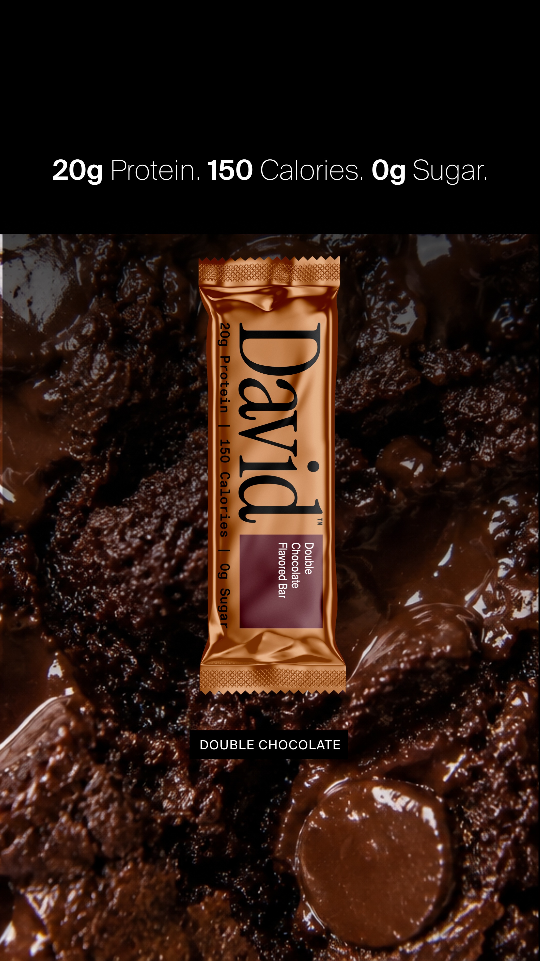 David Protein Facebook ad