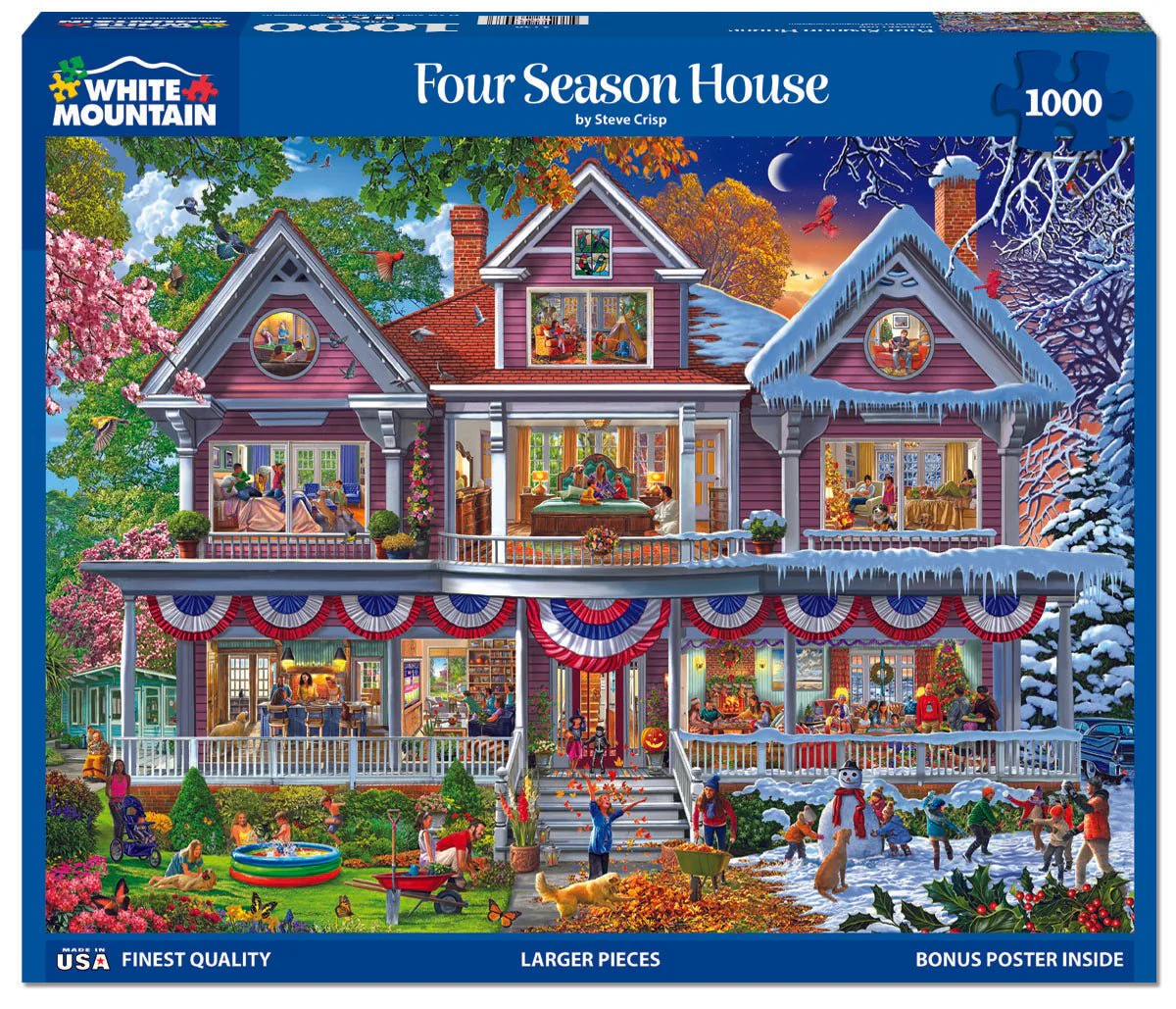 White Mountain Puzzles Facebook ad