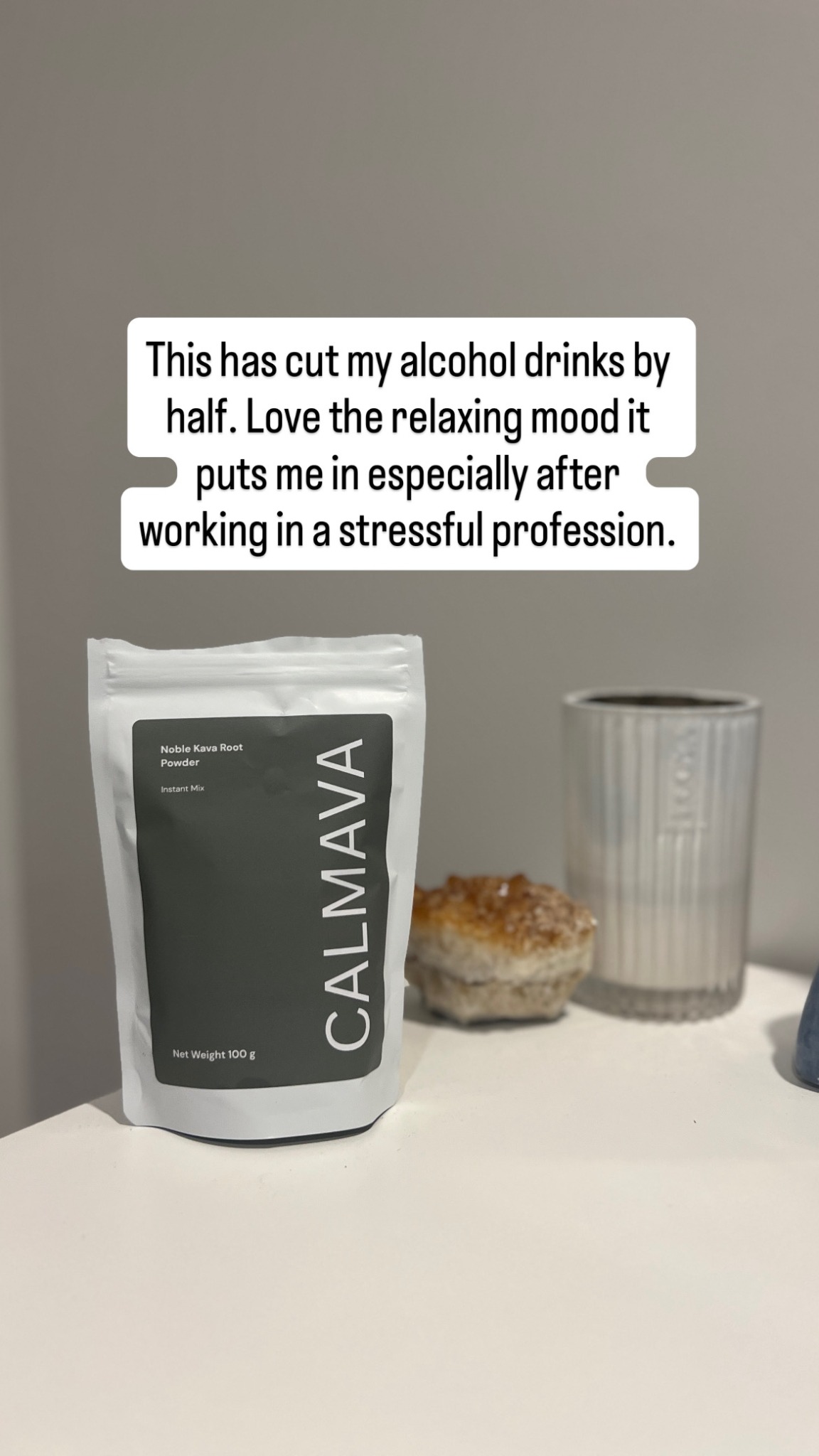 Calmava Facebook ad