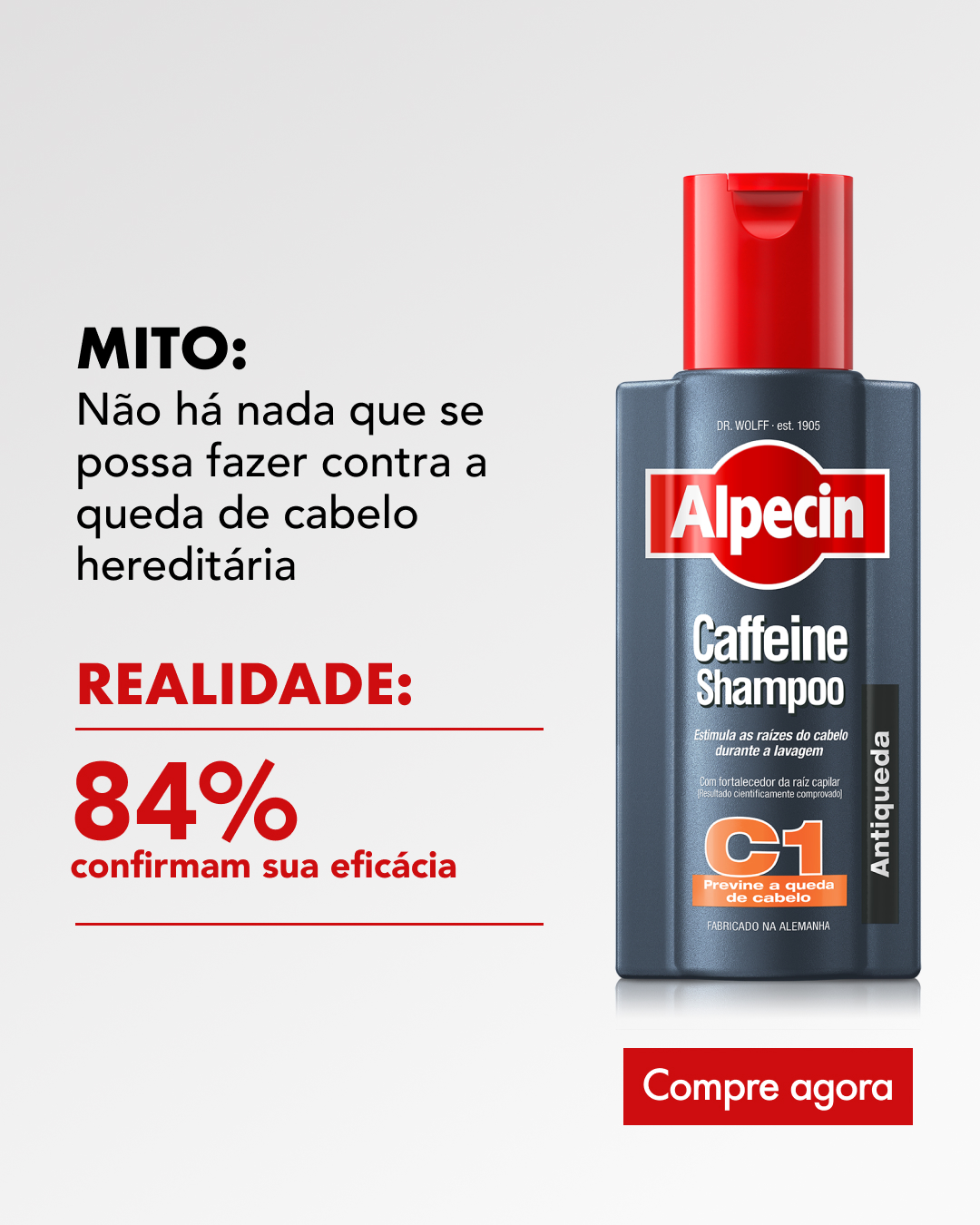 Alpecin Brasil Facebook ad
