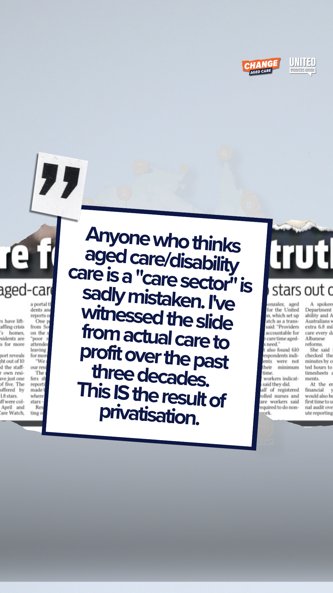 Time for Change - Change Aged Care Facebook ad