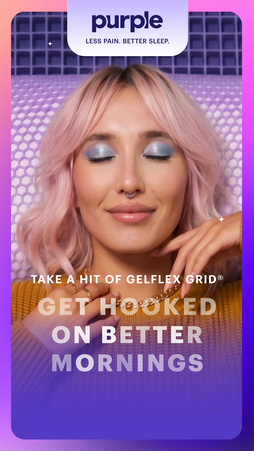 Purple Facebook ad from Jul 22, 2026