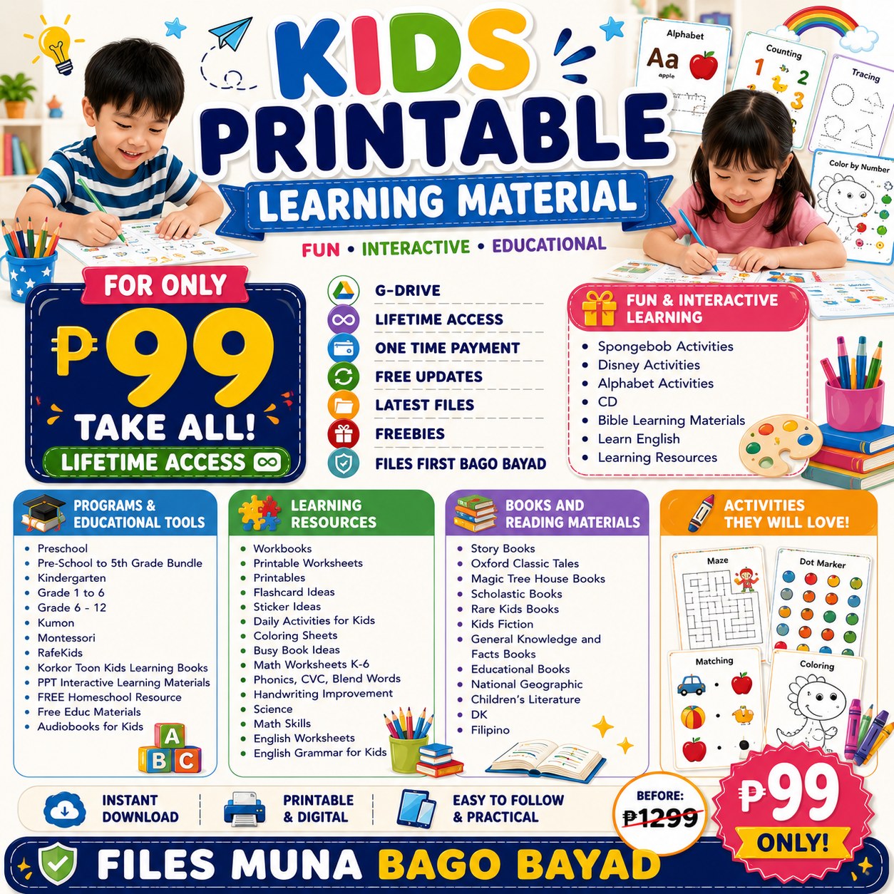 Kids Learning PH Facebook ad