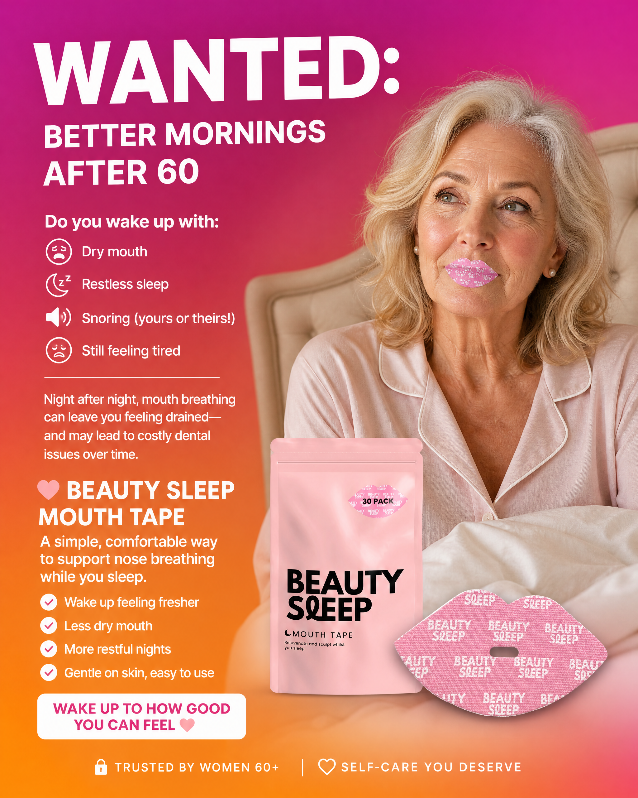 Beauty Sleep Facebook ad