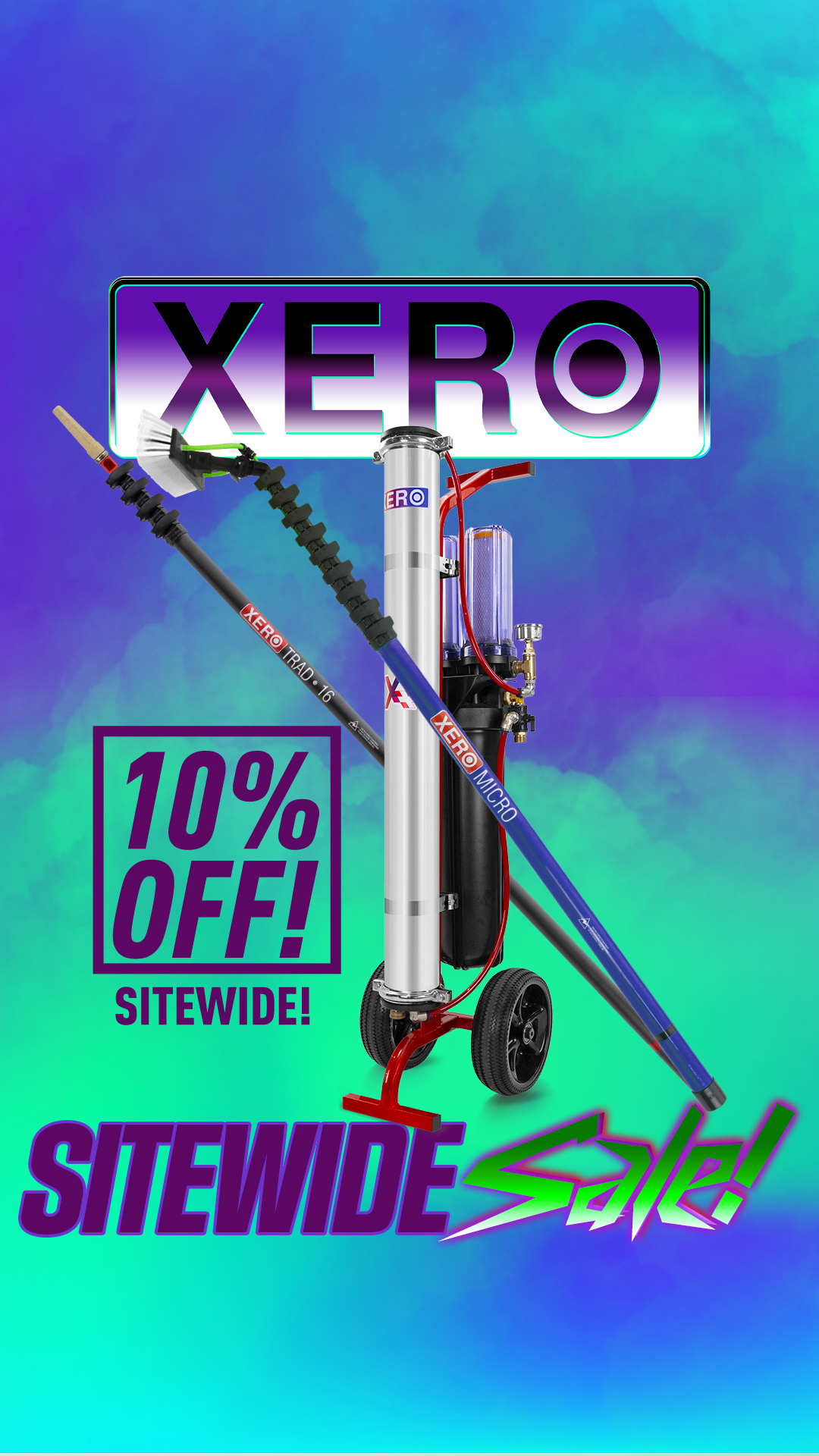 XERO Window Cleaning Products Facebook ad