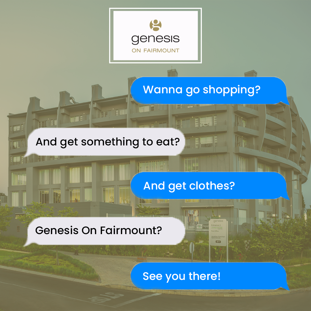 Genesis on Fairmount Shopping Centre Facebook ad: Shopping, dining, and everything in between