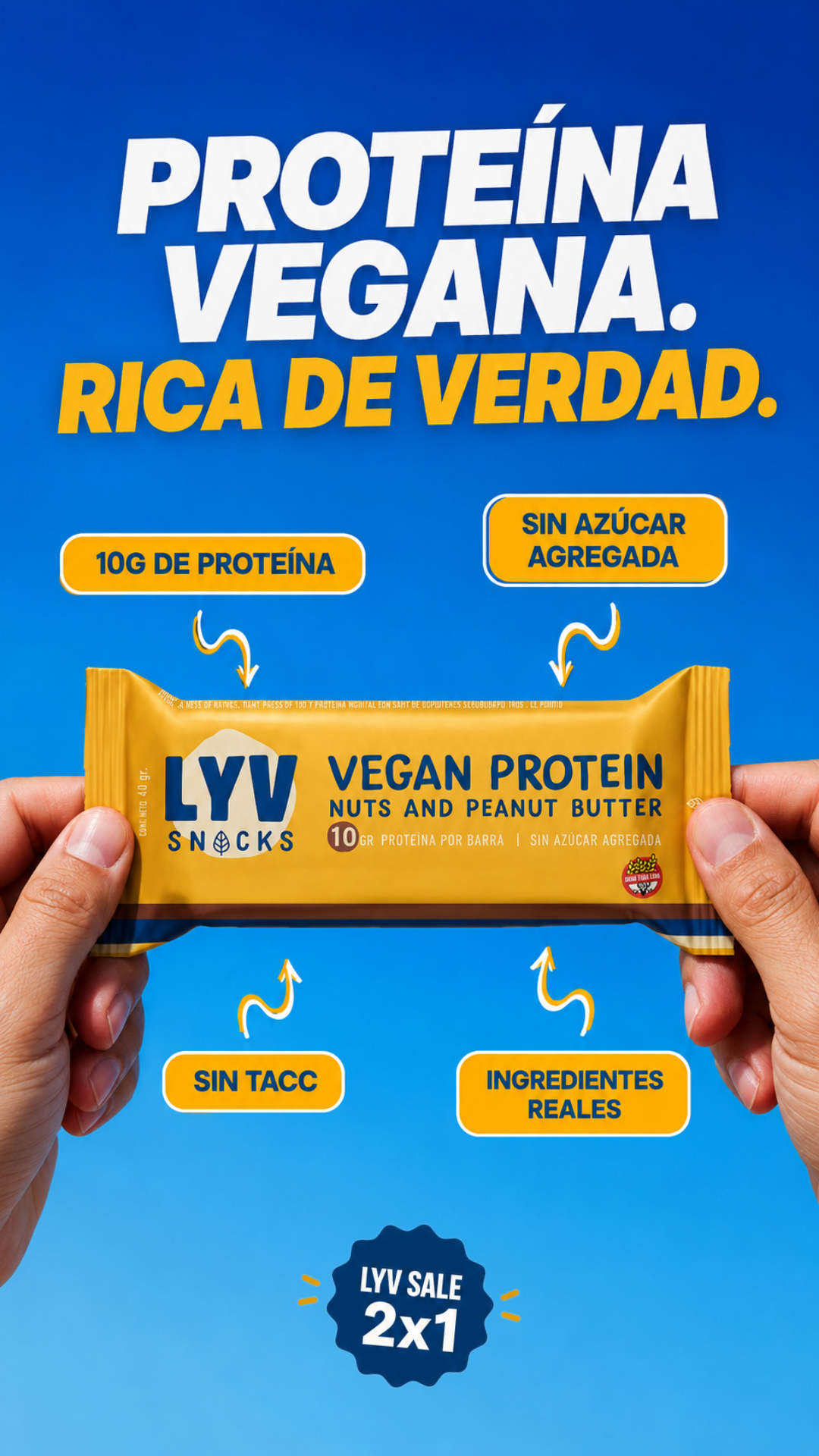 LYV Snacks Facebook ad