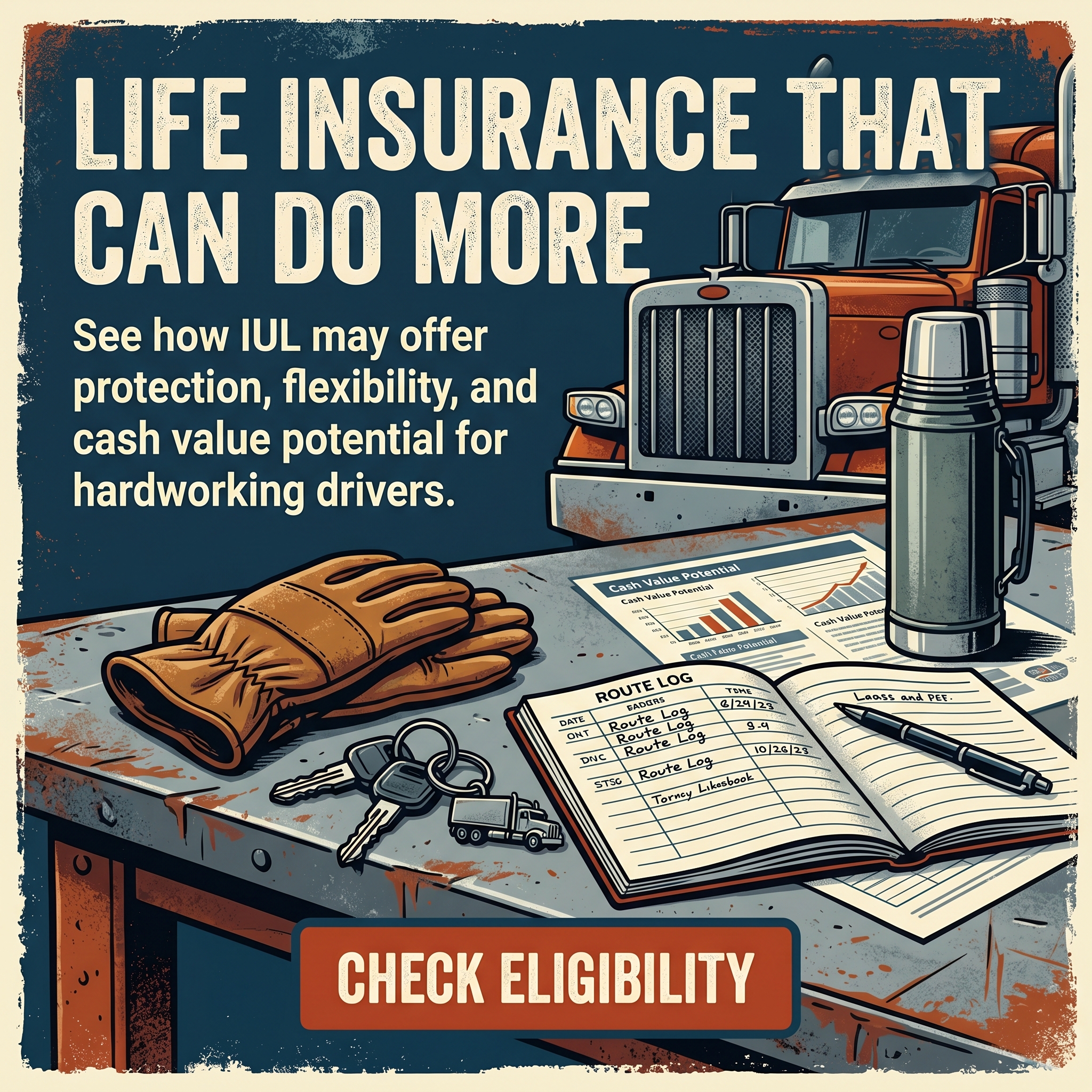 My Affordable Trucker Insurance Facebook ad