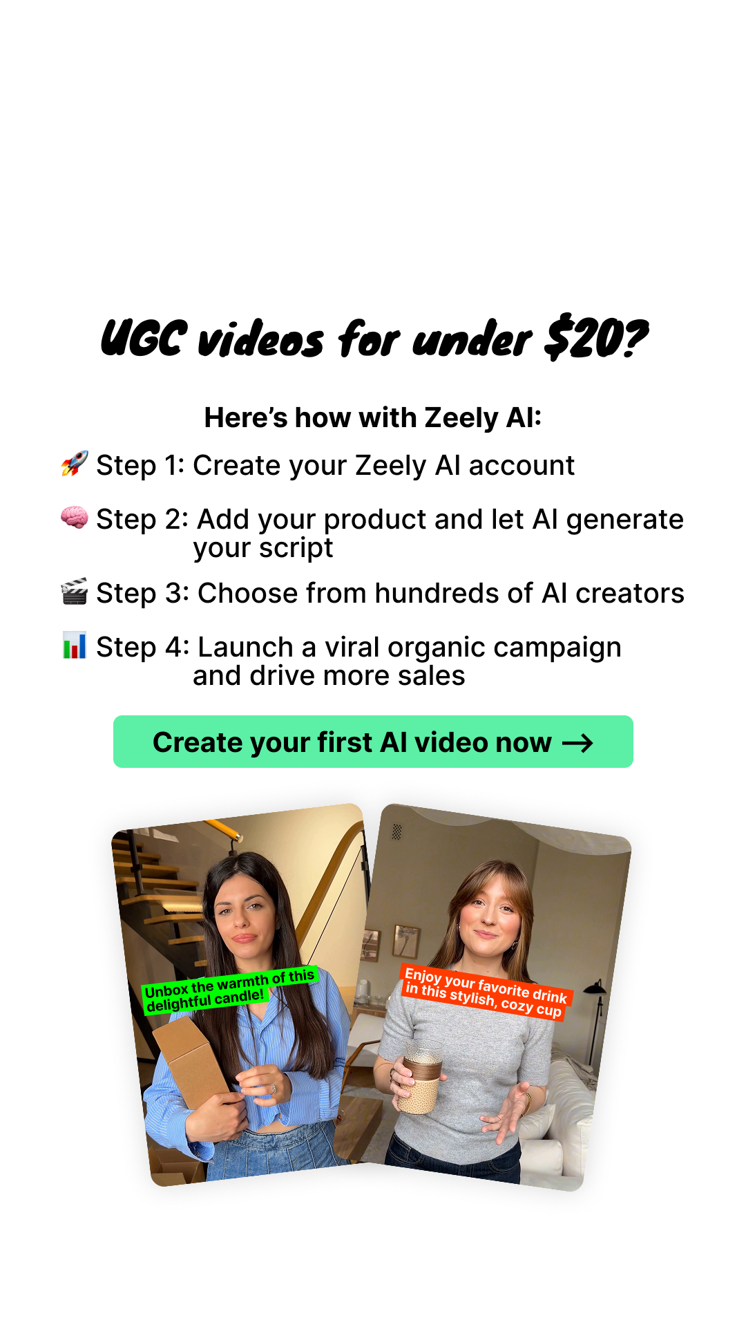 Zeely Facebook ad
