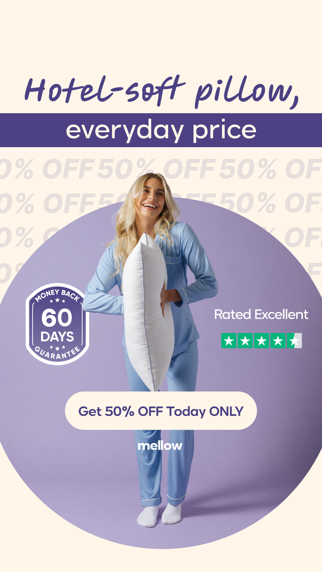 Mellow Sleep Facebook ad