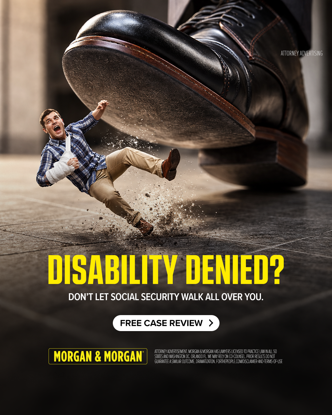 Morgan & Morgan Facebook ad