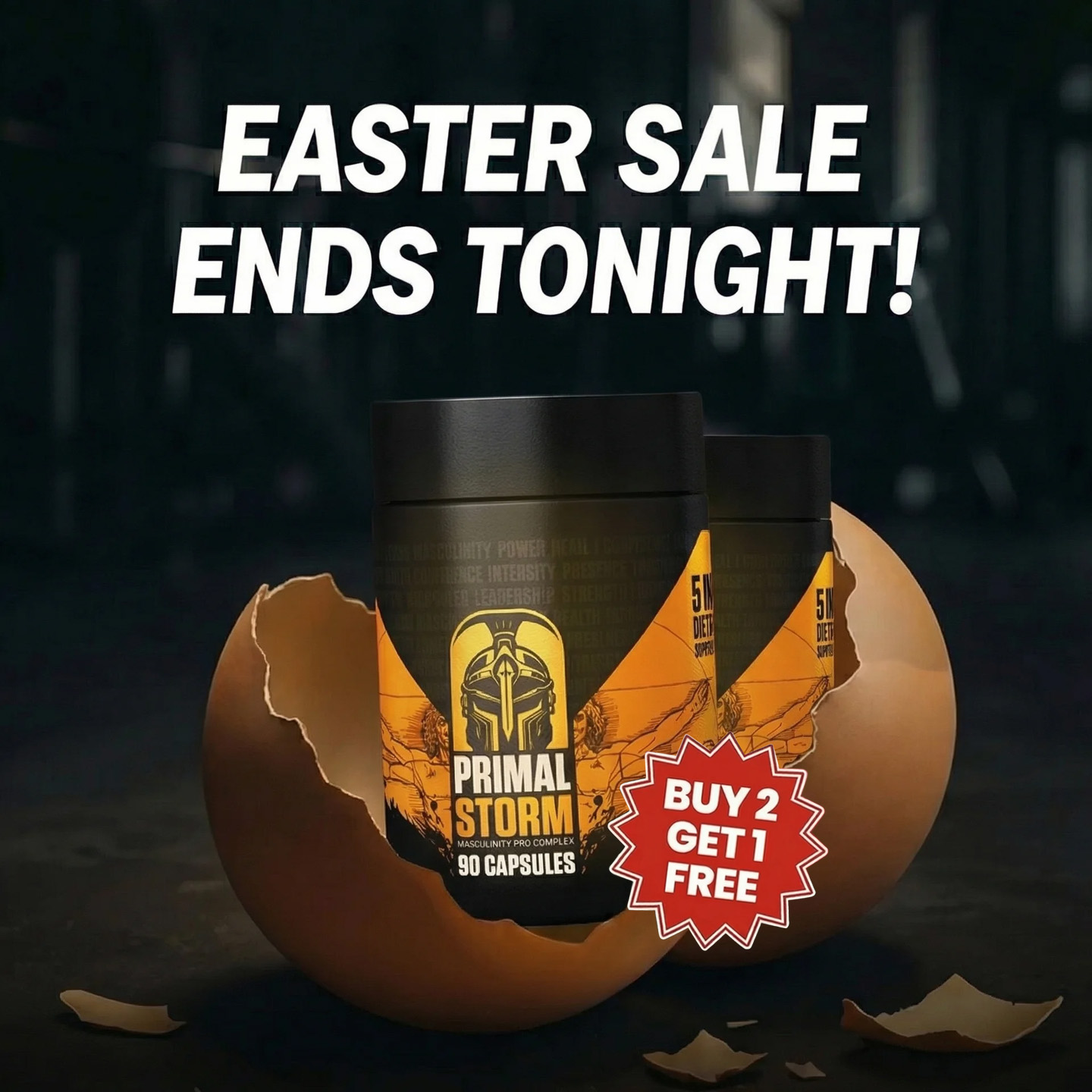 Primal Storm Facebook ad