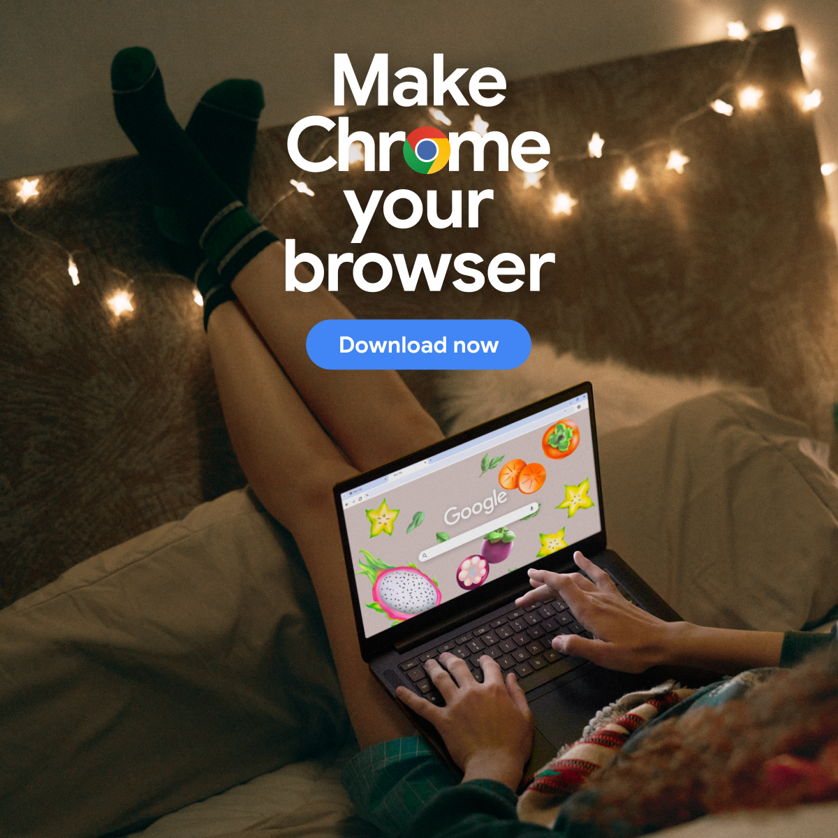 Google Chrome Facebook ad
