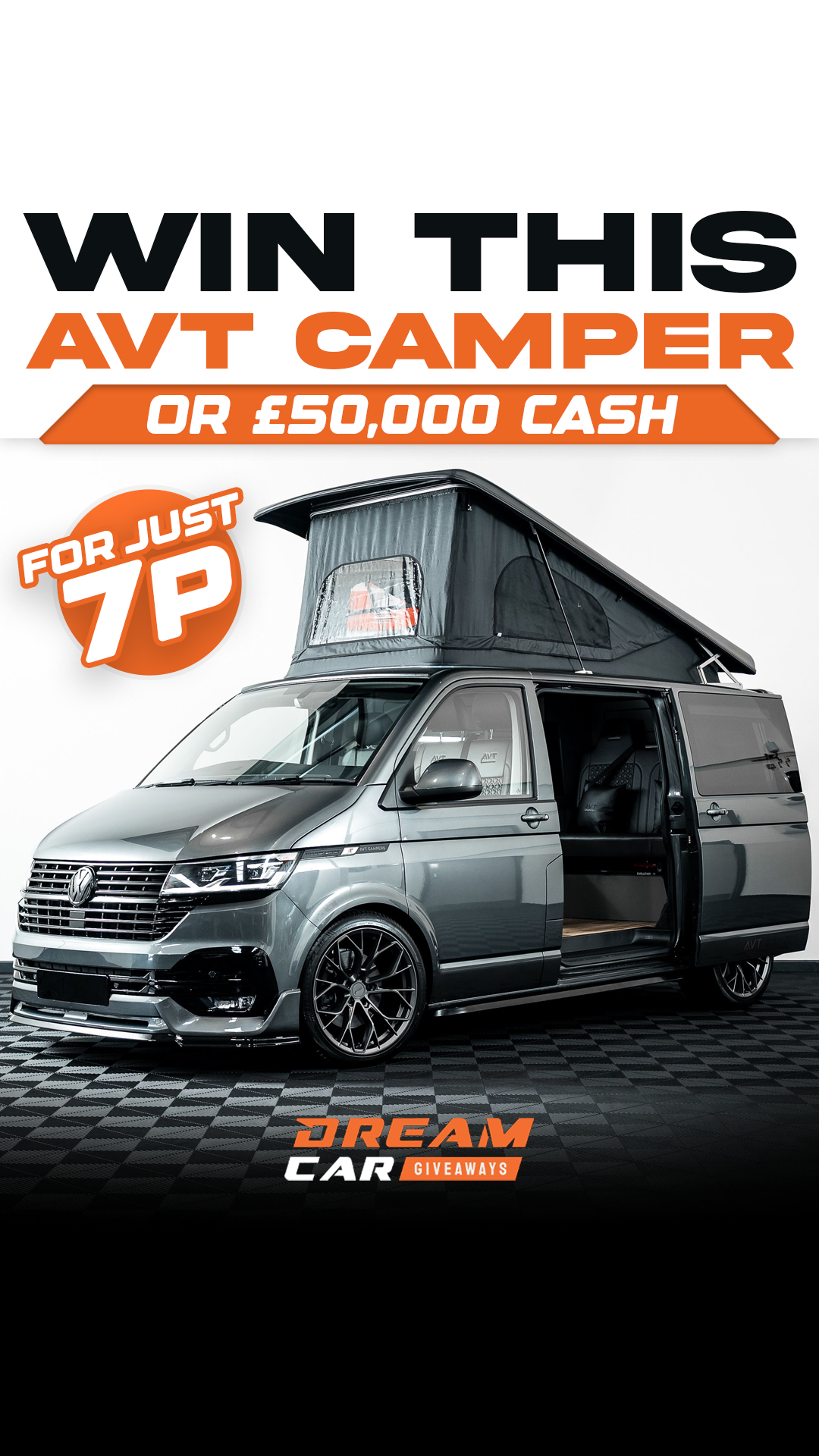 Dream Car Giveaways Facebook ad