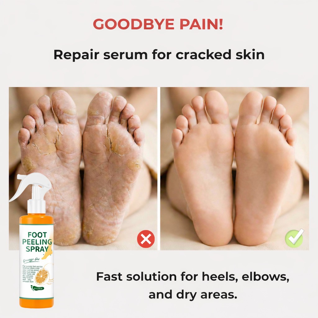 Glowing Hub Facebook ad: Fix Cracked Heels Fast
