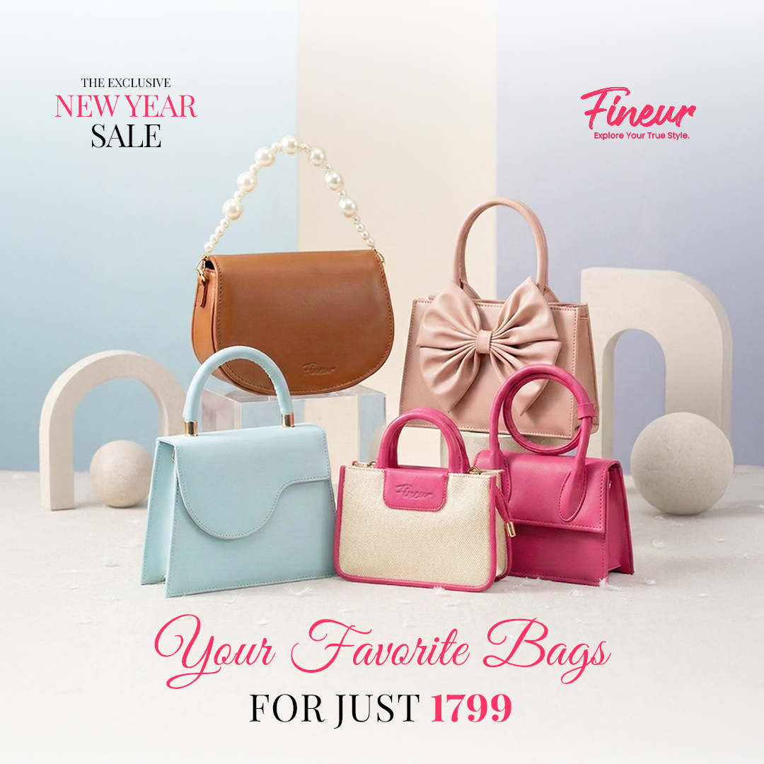 Fineur.pk Facebook ad: Sales for fineur family | Bag for 1799!