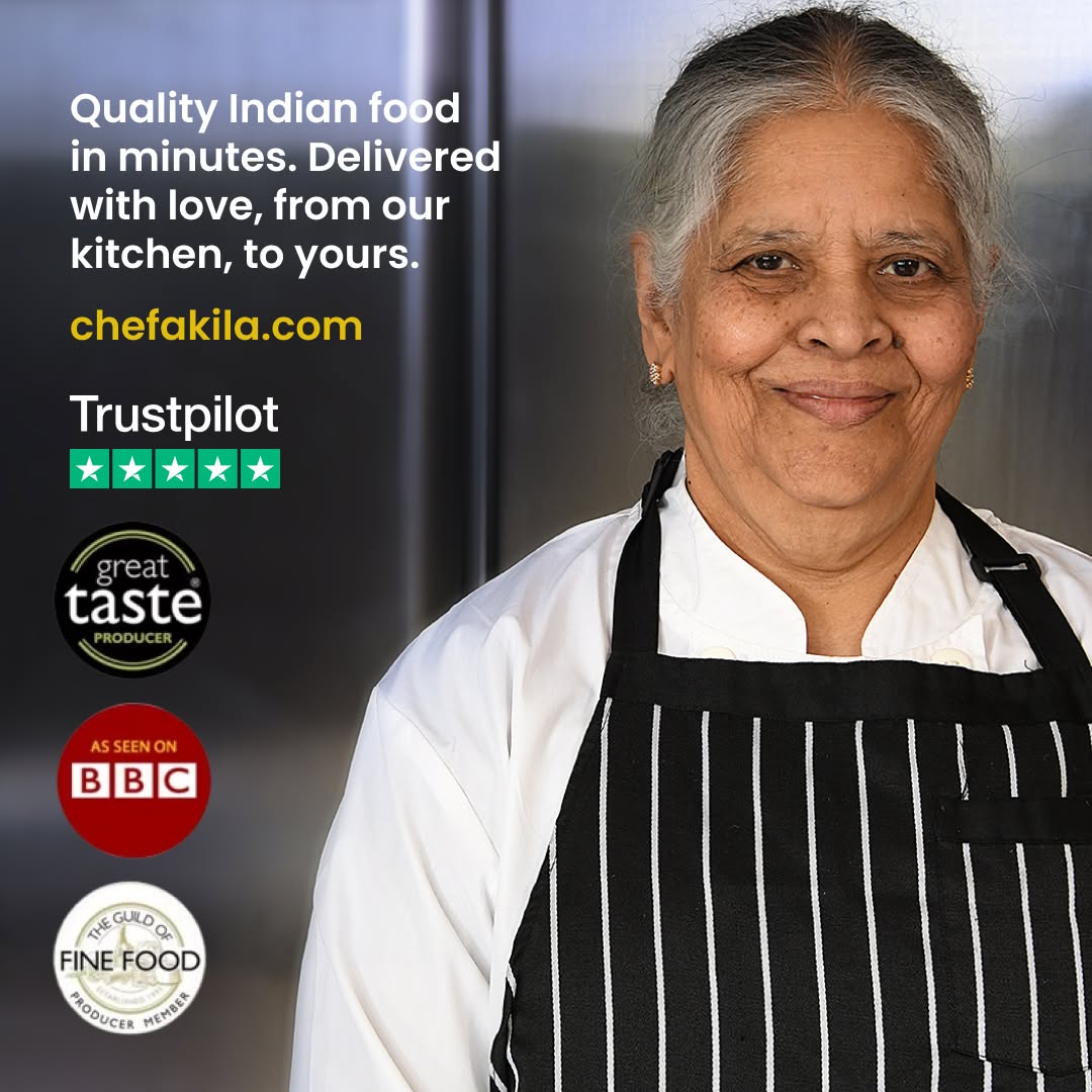 Chef Akila’s Slow-Cooked Curries Facebook ad: No time to cook?