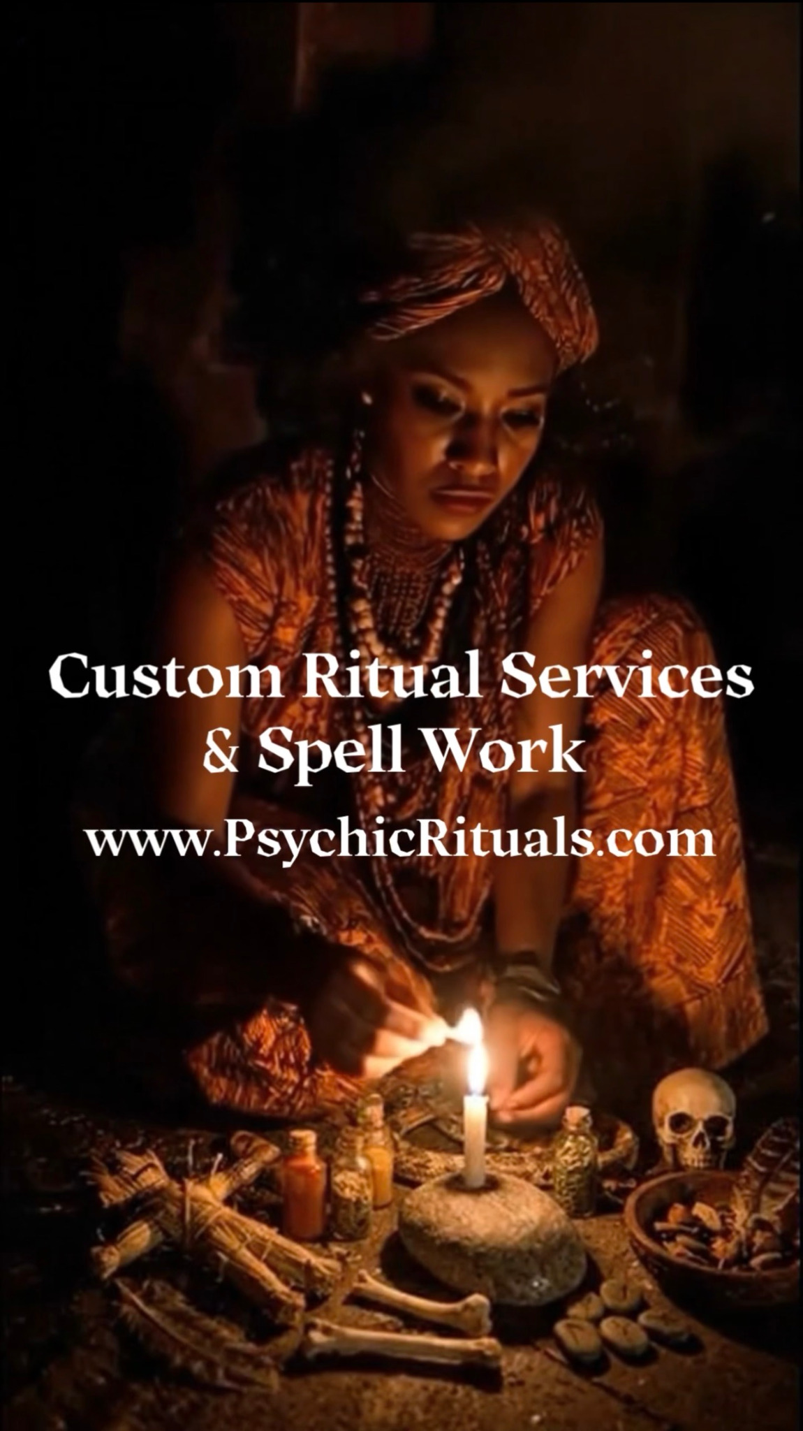 Psychic Rituals Facebook ad