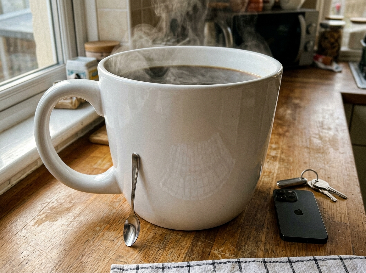 Functional Daily Facebook ad: 400mg Of Caffeine. That's Your Daily Anxiety Dose.