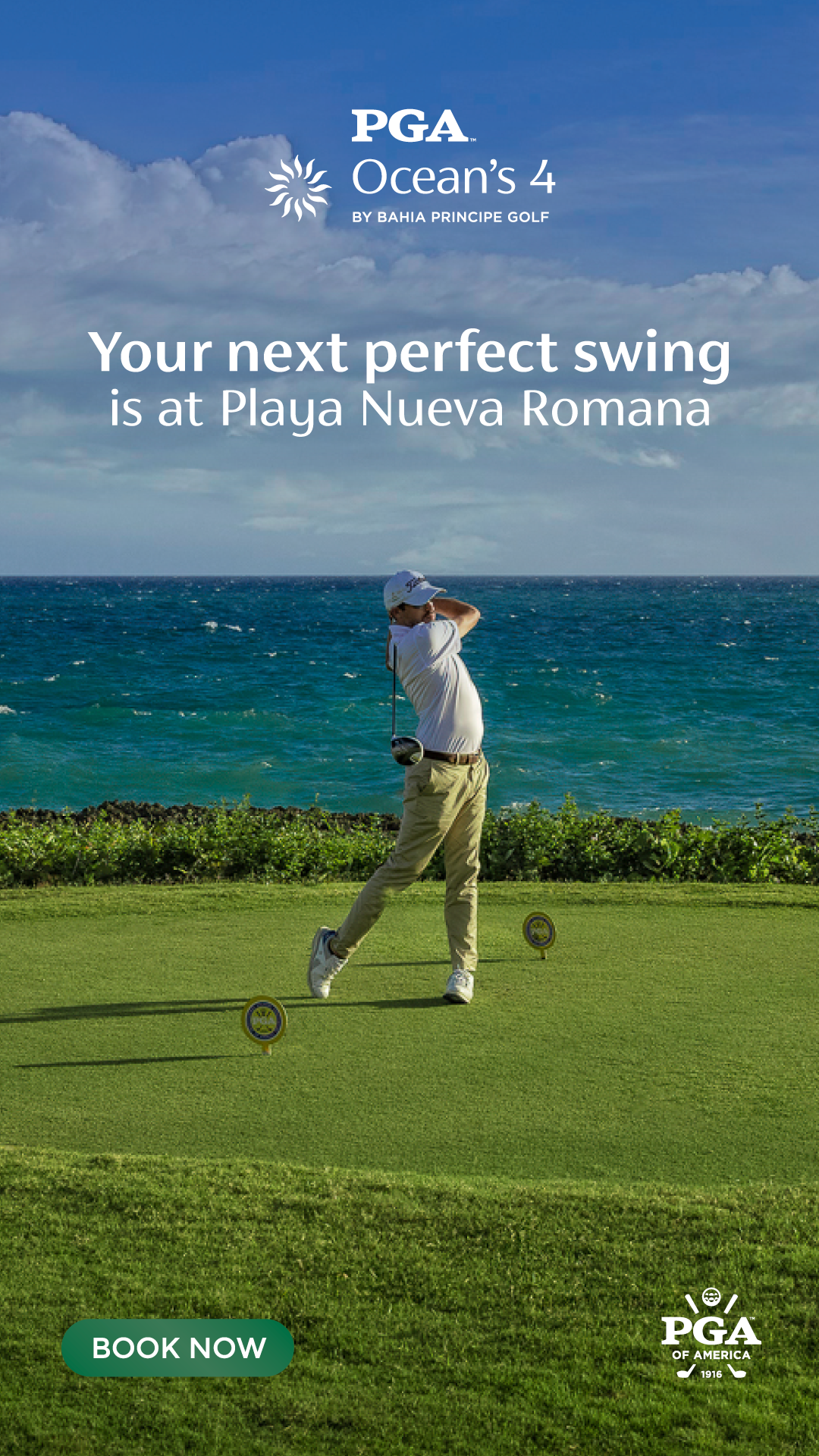 PGA Ocean’s 4 Facebook ad