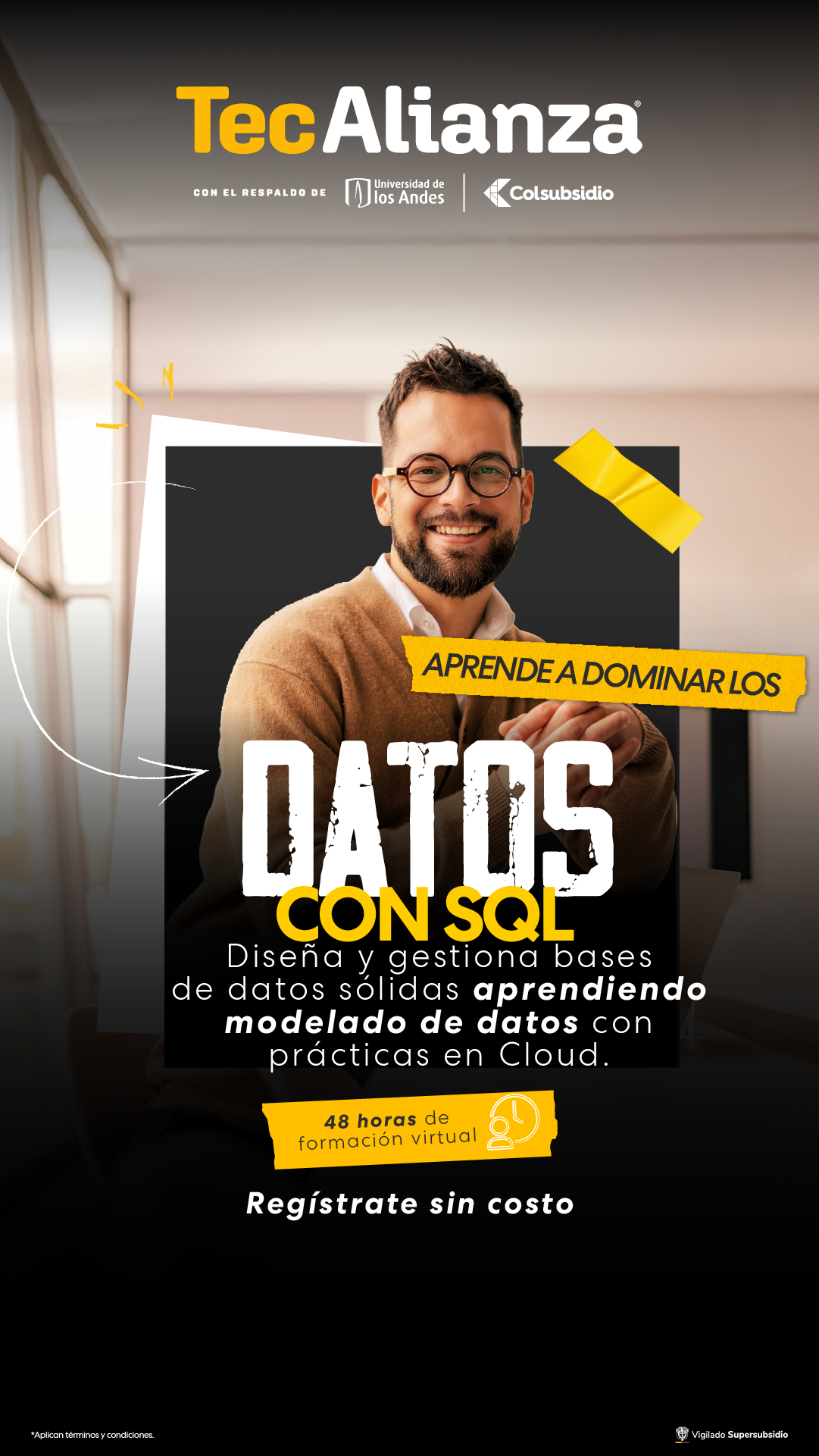 Colsubsidio Facebook ad: Diseño de Bases de Datos