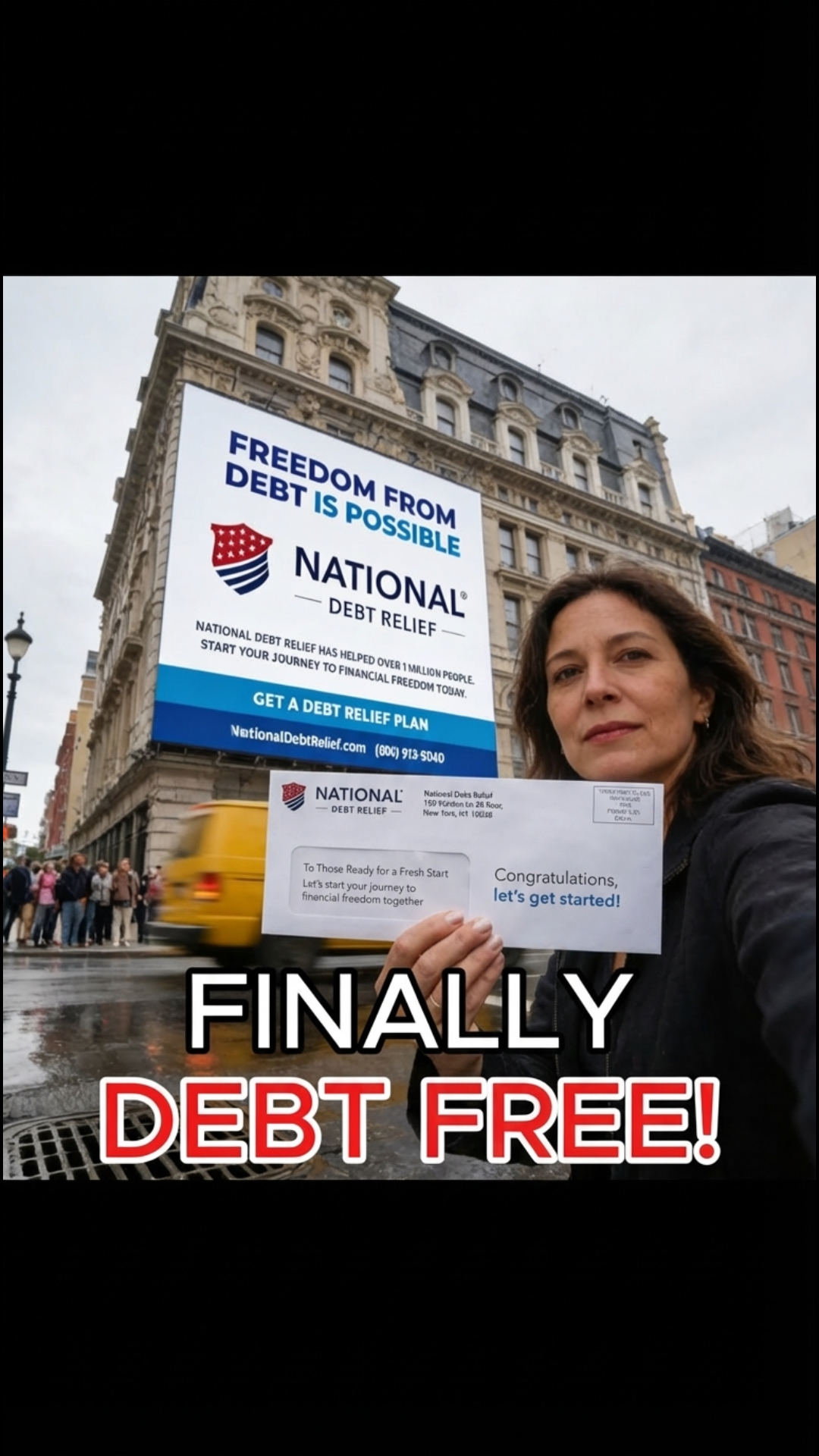 Debt Free Life Facebook ad
