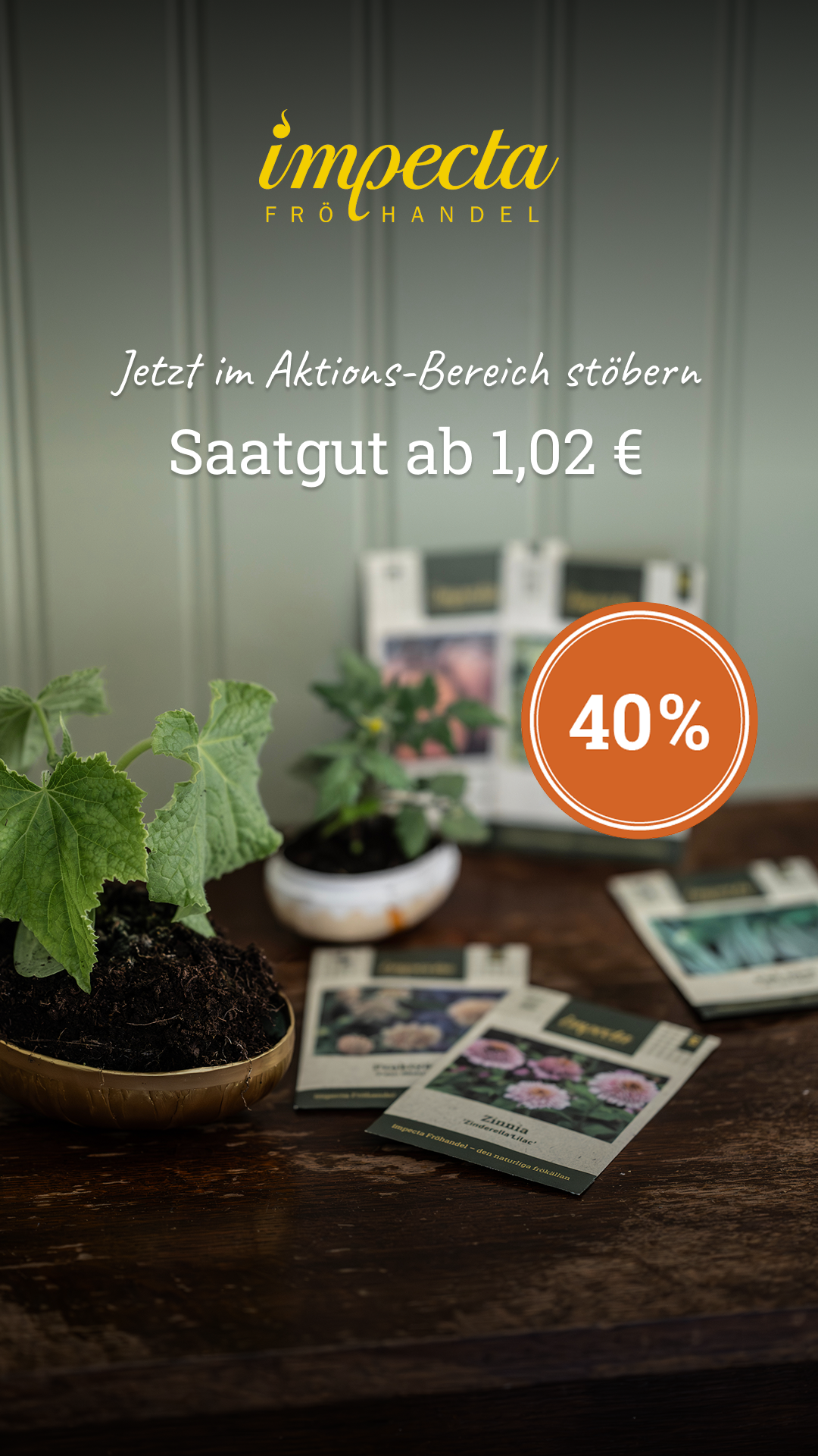 Impecta Fröhandel Europe Facebook ad from Apr 1, 2026