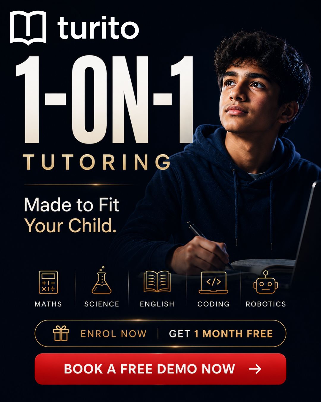 Turito UK Facebook ad