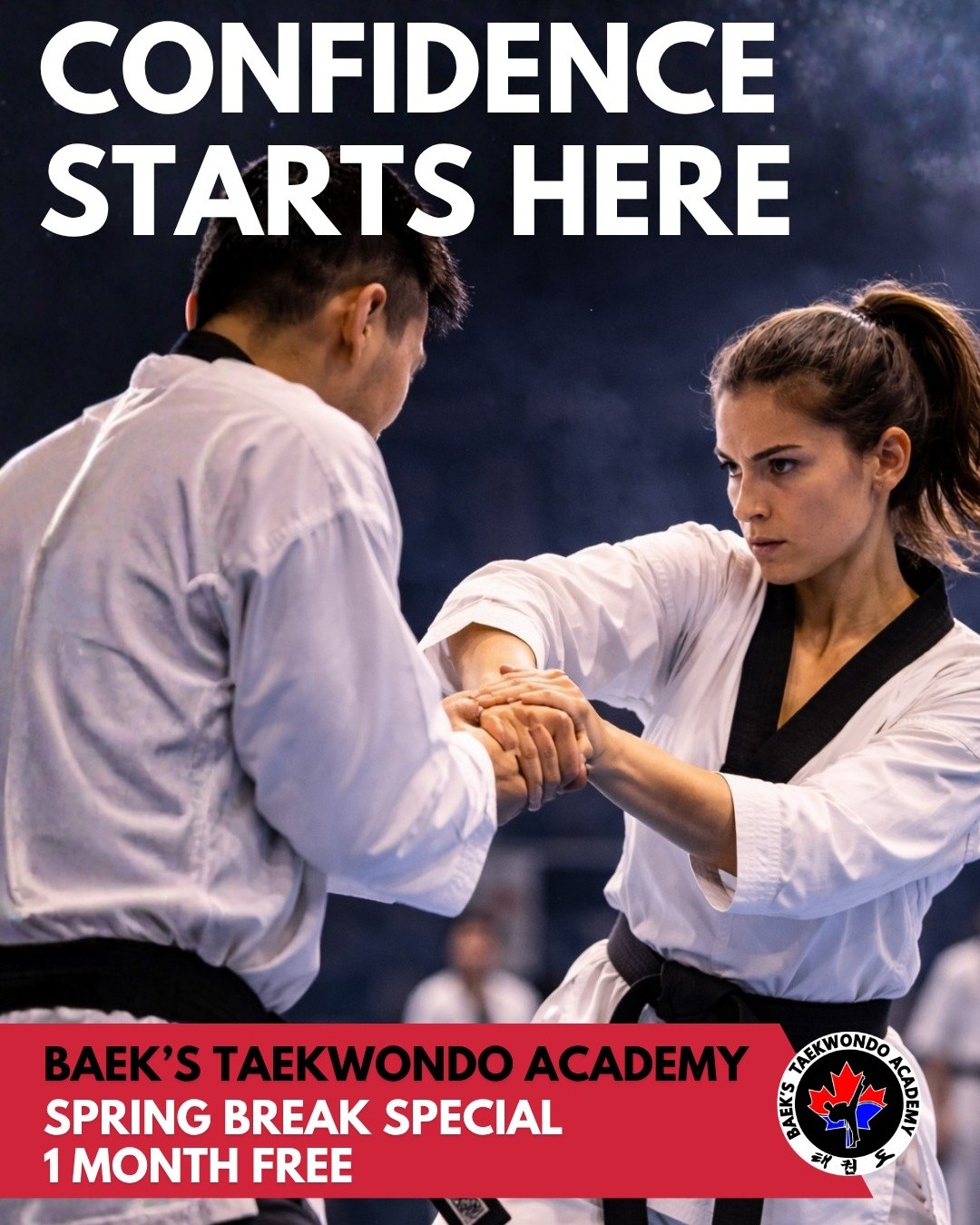 Baek's Tae Kwon Do Academy Facebook ad: Register, Baek's Tae Kwon Do Academy