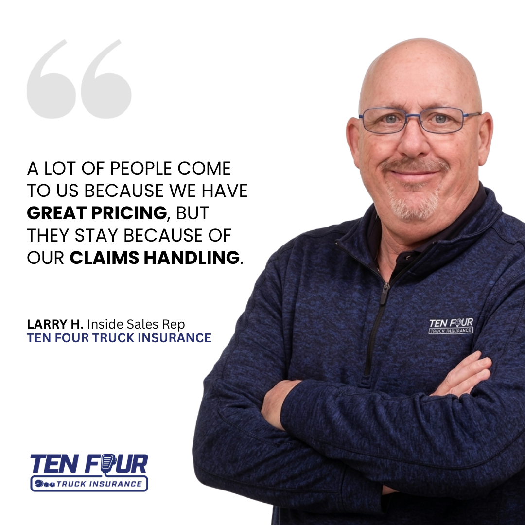 Ten Four Truck Insurance Facebook ad: Physical Damage Insurance