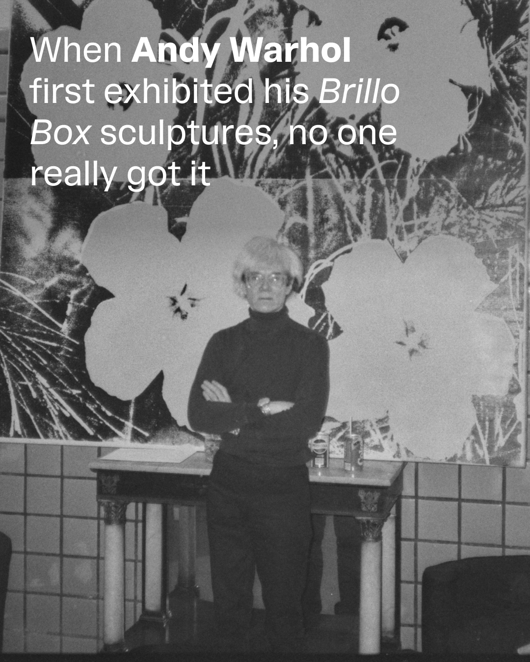 The Andy Warhol Foundation for the Visual Arts Facebook ad