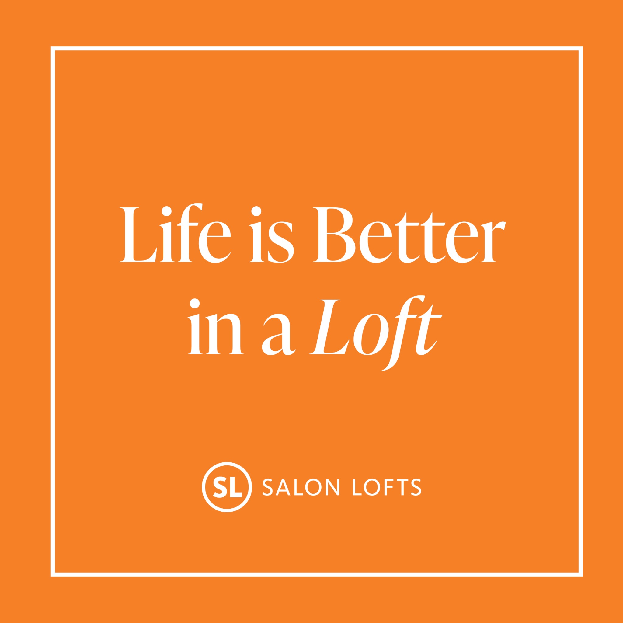 Salon Lofts Facebook ad