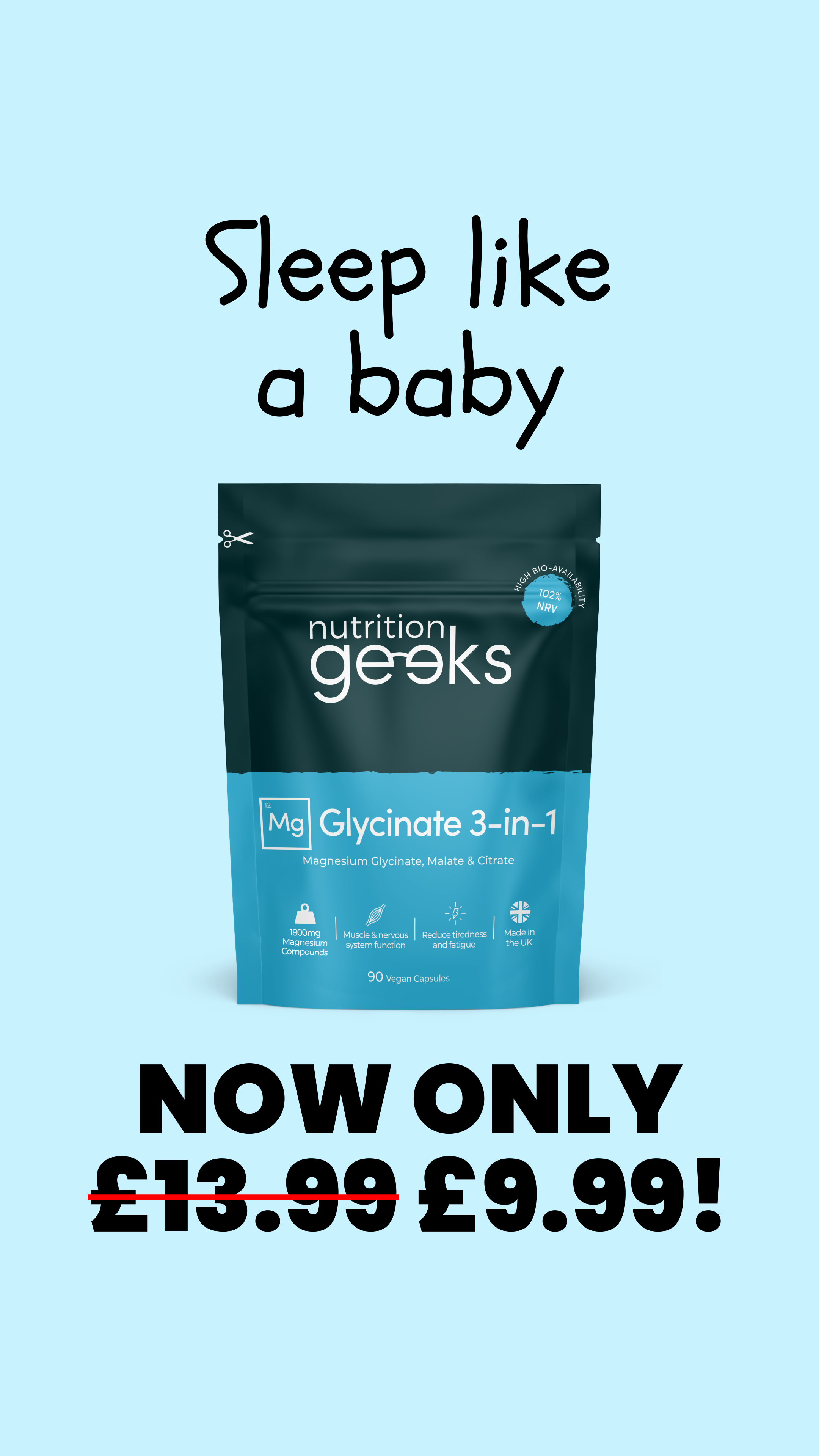 Nutrition Geeks Facebook ad