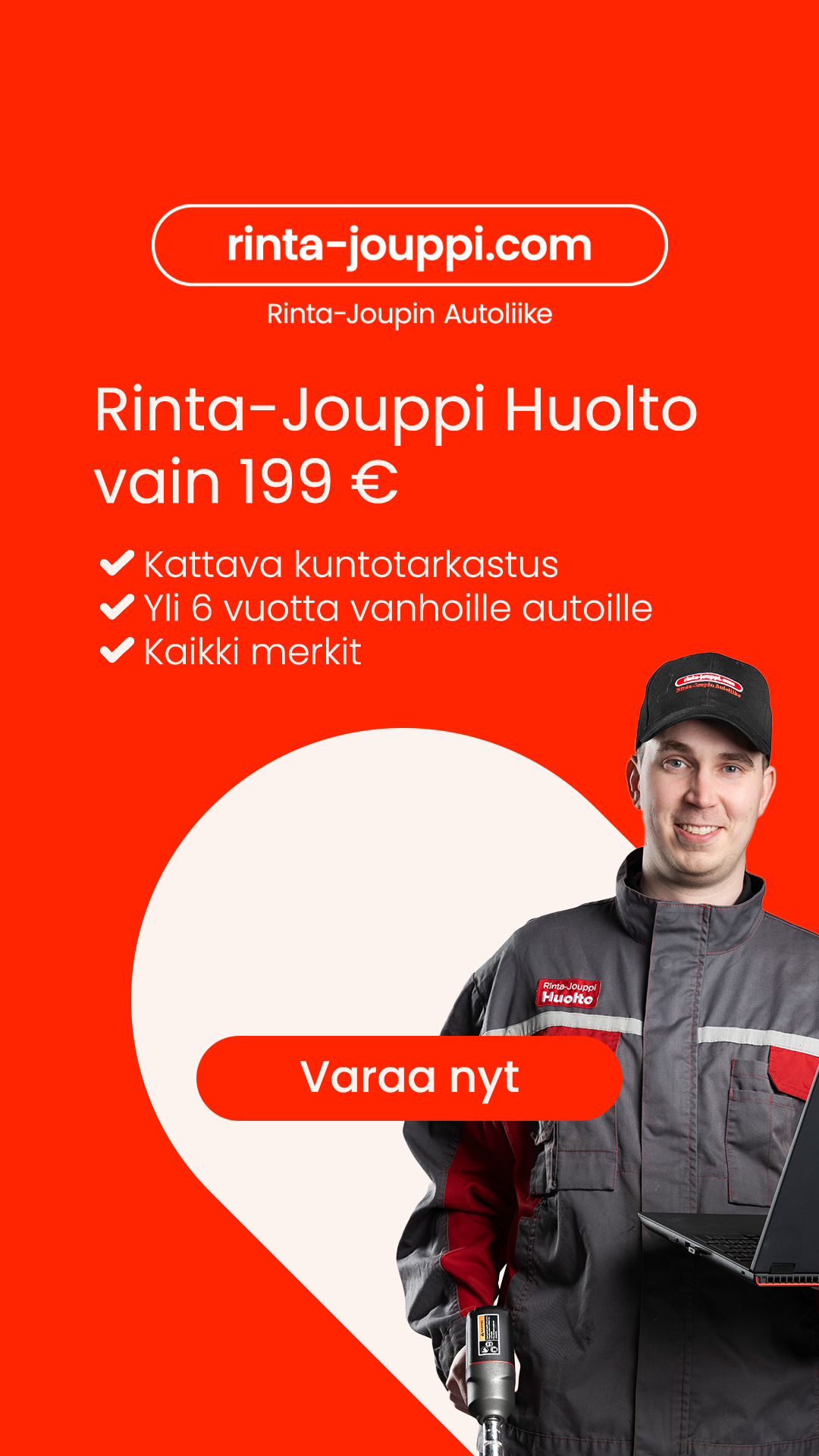 Rinta-Joupin Autoliike Facebook ad