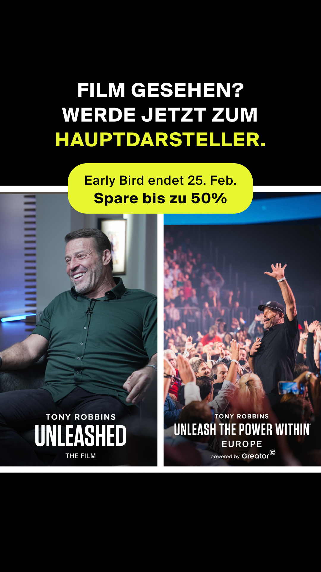 Greator Facebook ad
