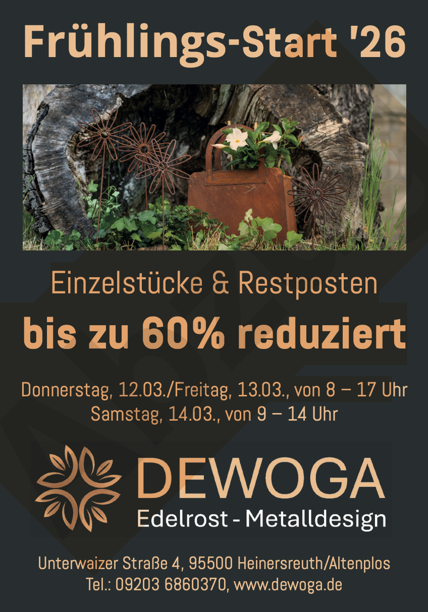 DEWOGA GmbH Edelrost-Metalldesign Facebook ad