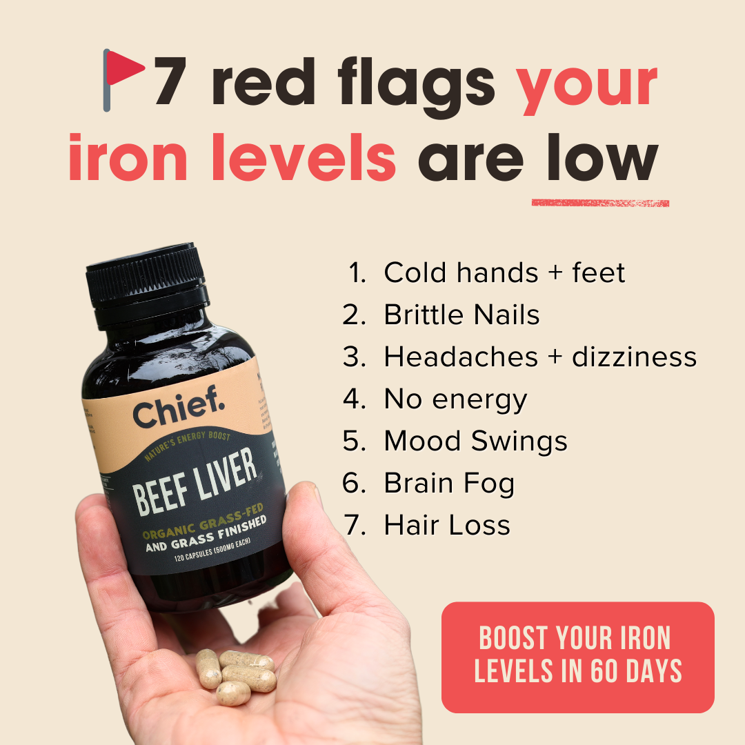Chief Nutrition Facebook ad