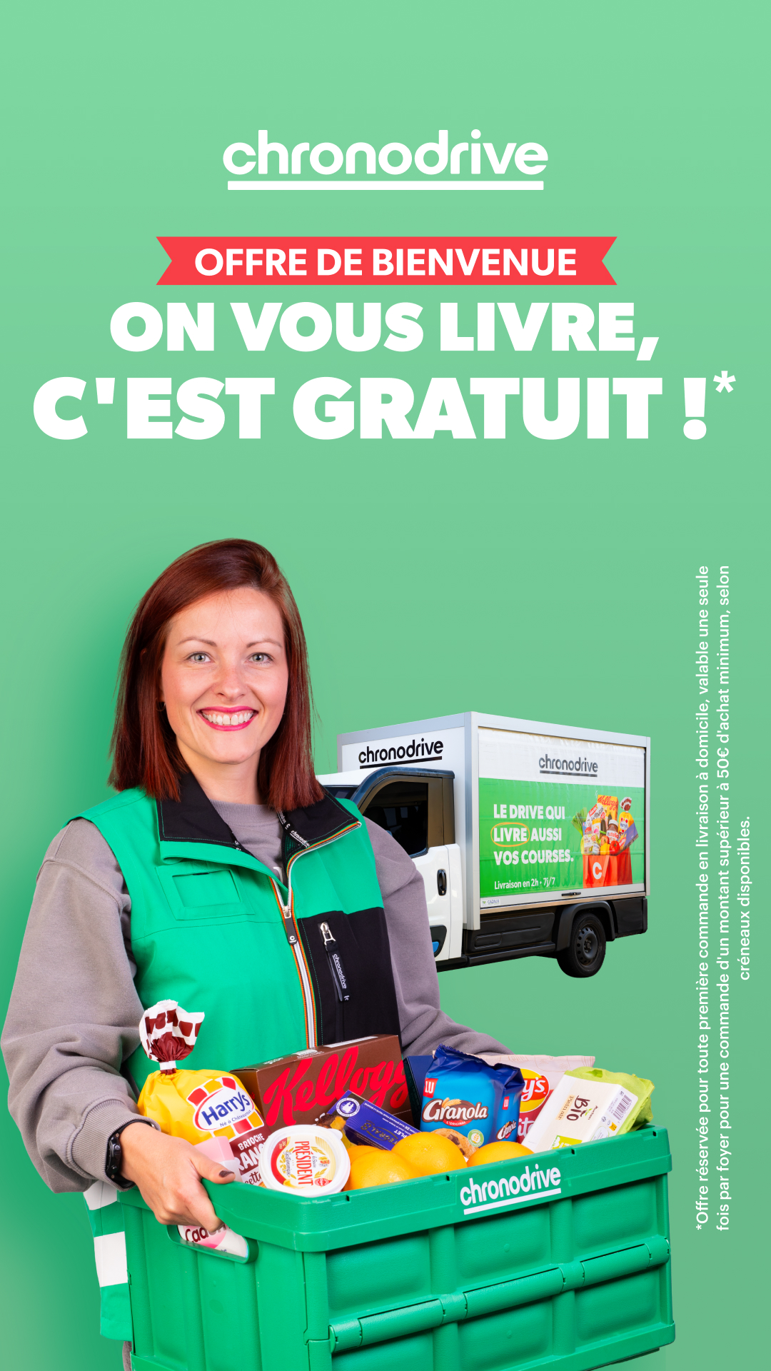 Chronodrive Facebook ad