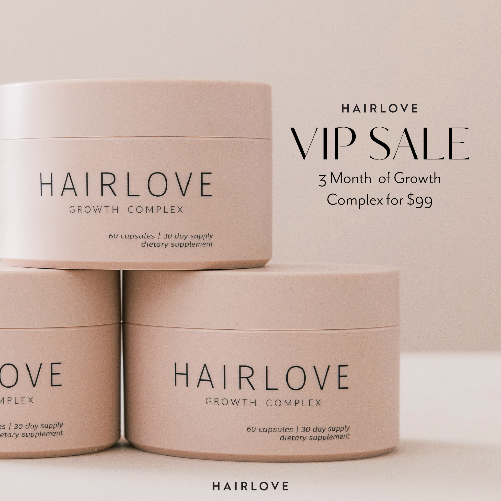 HAIRLOVE Facebook ad