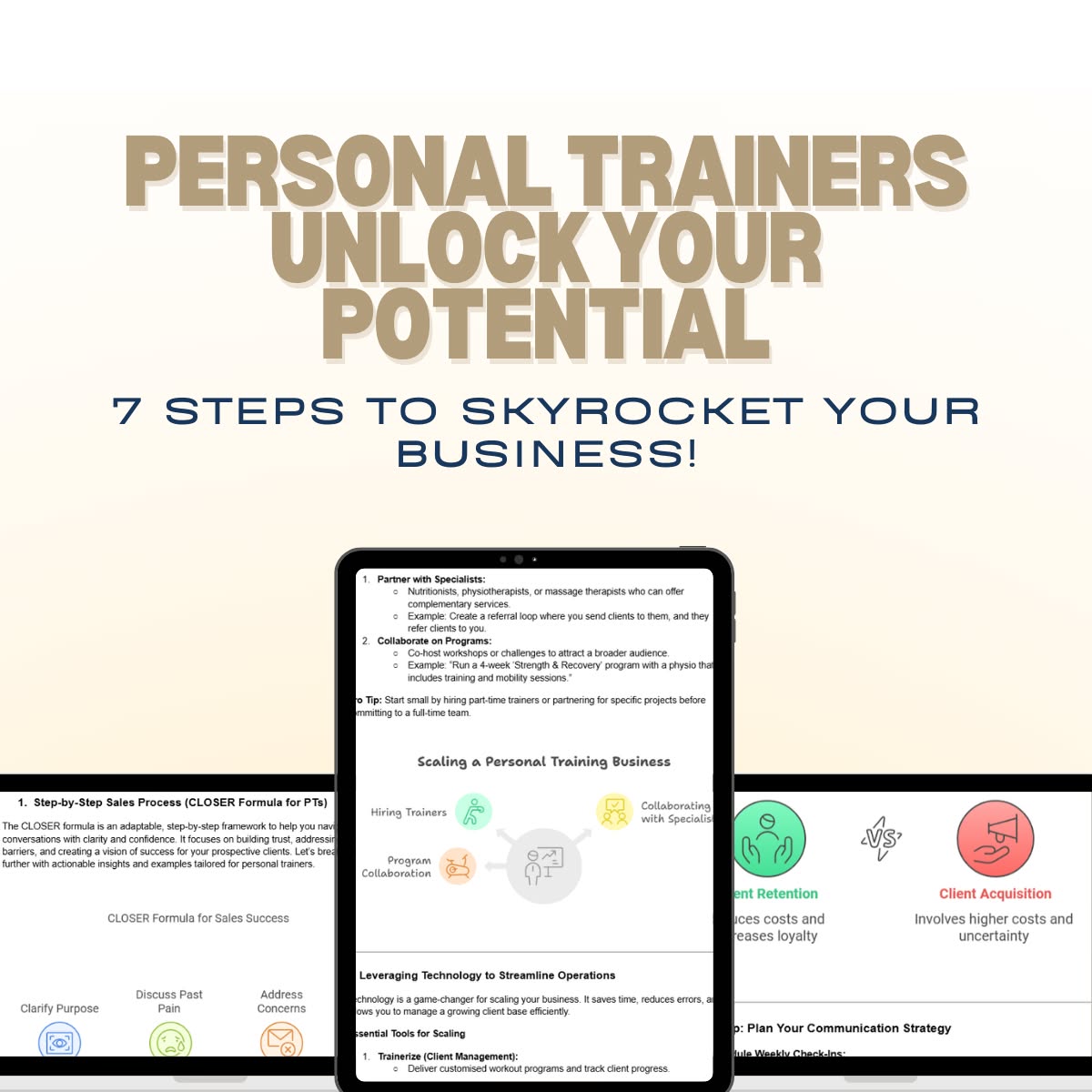 Be Inspired Fitness and Coaching Facebook ad