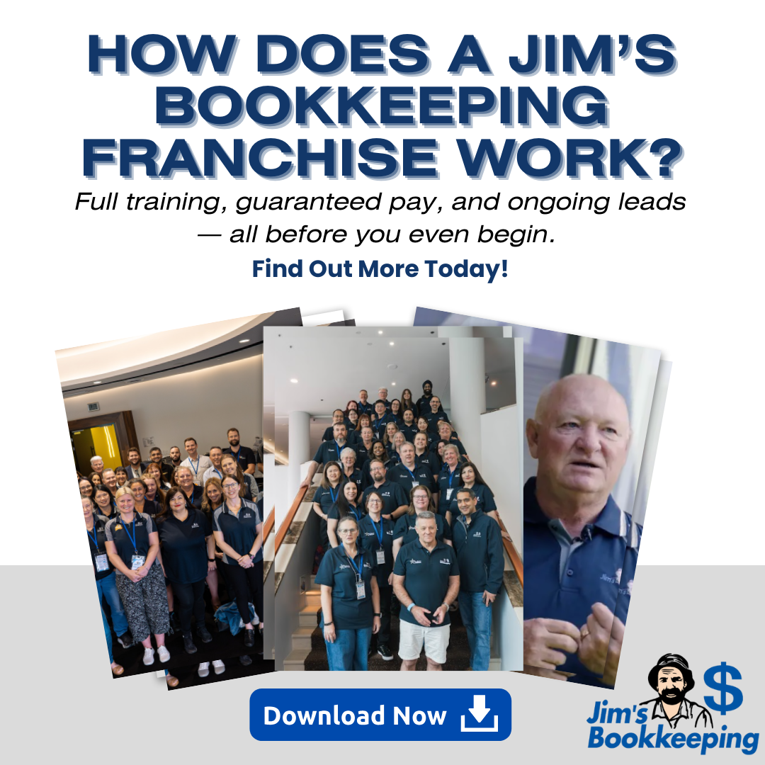 Jim's Bookkeeping Facebook ad from Feb 9, 2026