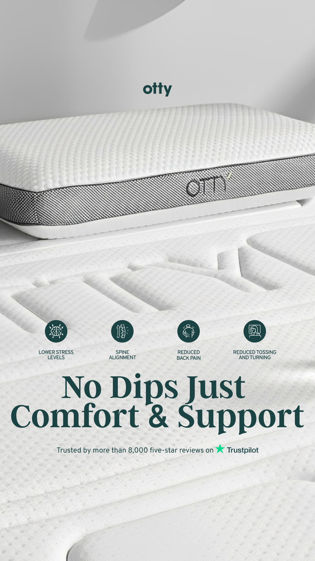 OTTY Mattress Facebook ad