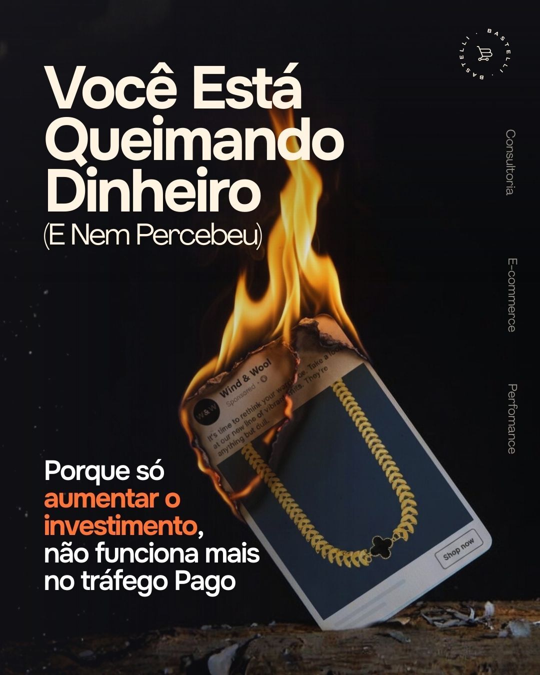 Bastelli Consultoria em E-commerce e Performance Facebook ad: Enquanto você lê isso, seu concorrente está 3…