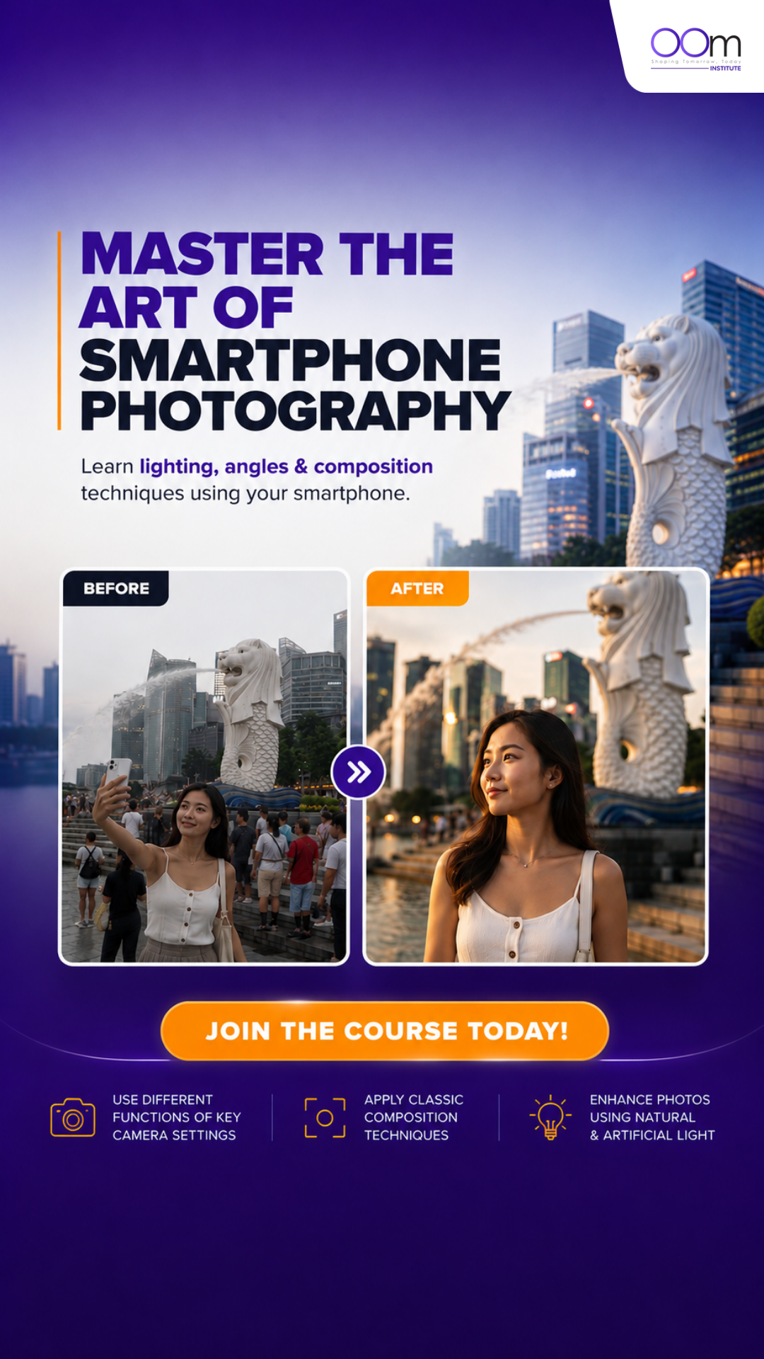 OOm Digital, Tech & AI Institute Facebook ad