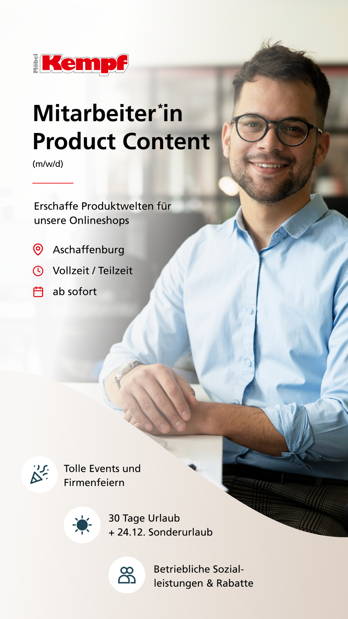 Möbel Kempf Facebook ad from Jul 10, 2026
